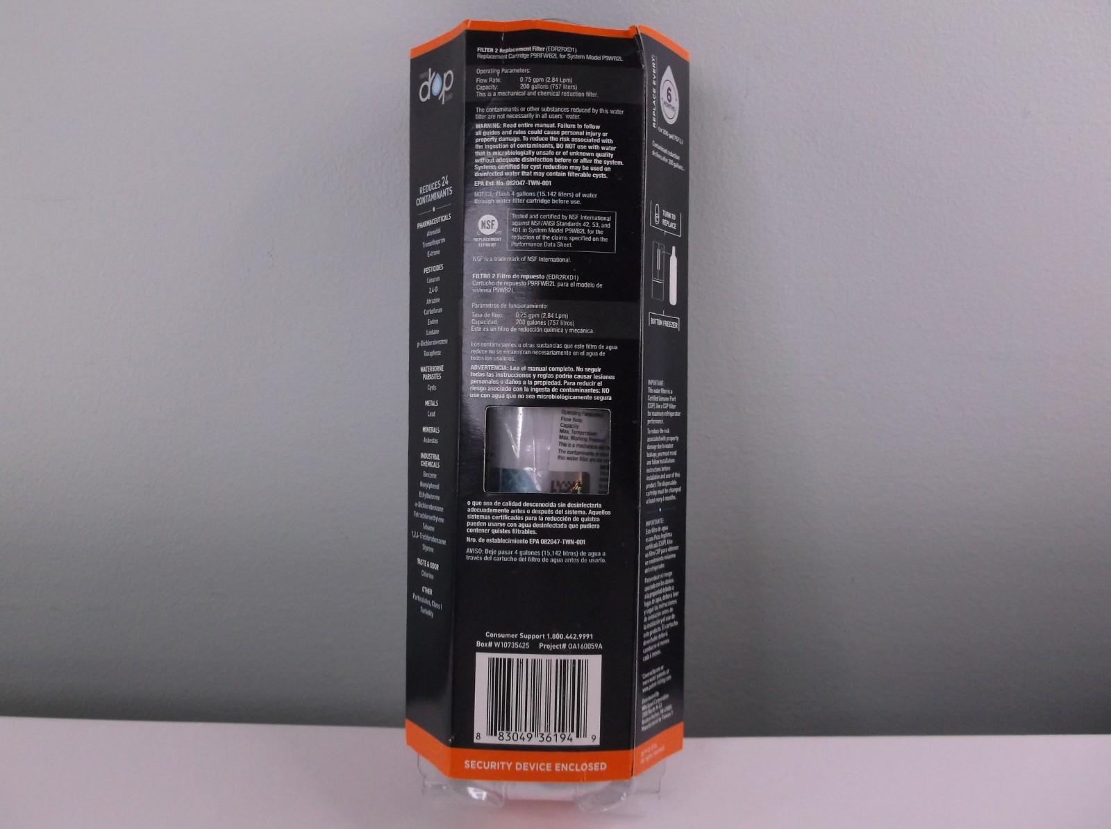 Every Drop Ice & Water Refrigerator Filter 2 New in Sealed Package