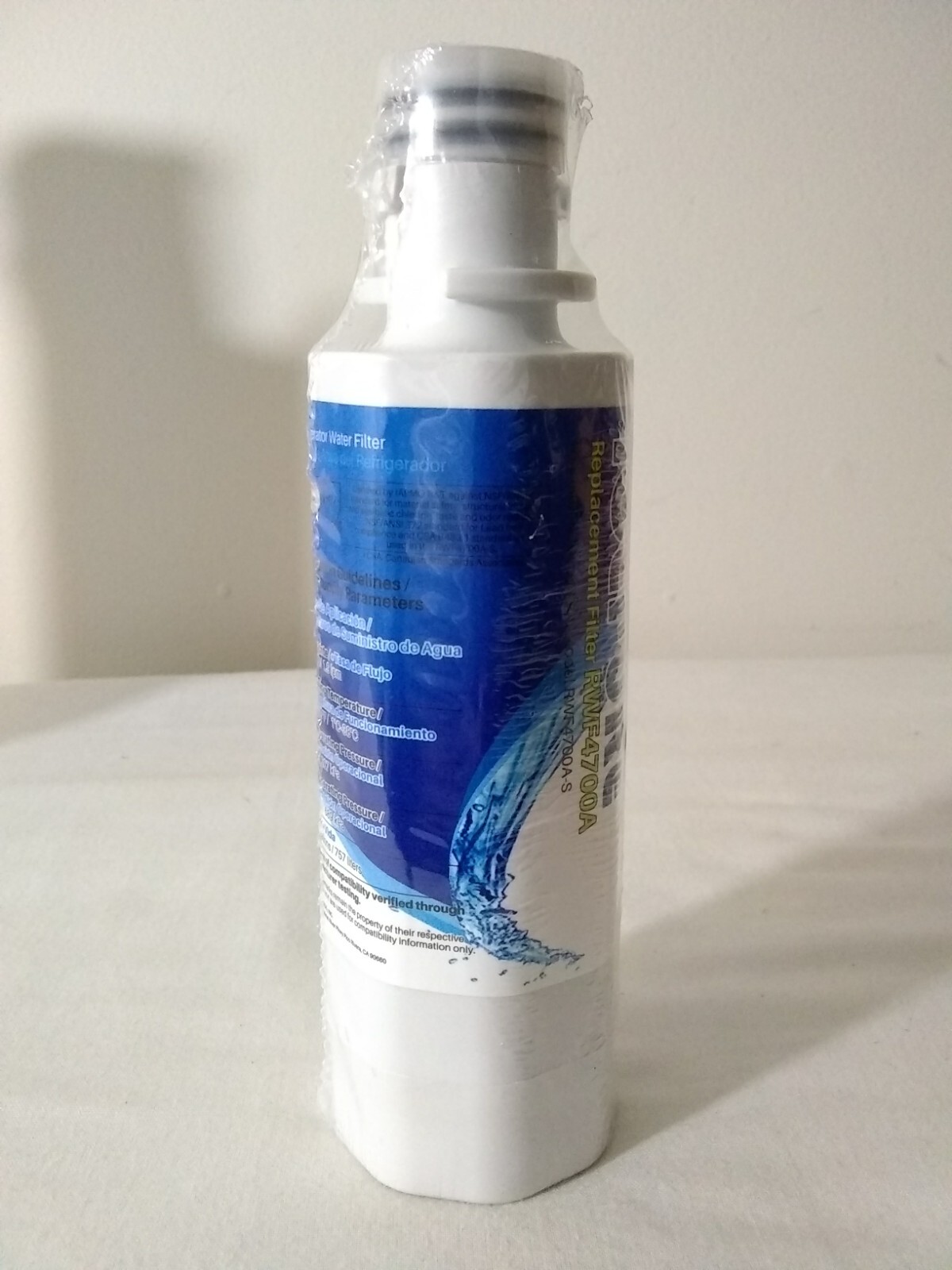 Ice Pure Refrigerator Water Filter Replacement Filter #RWF4700A New