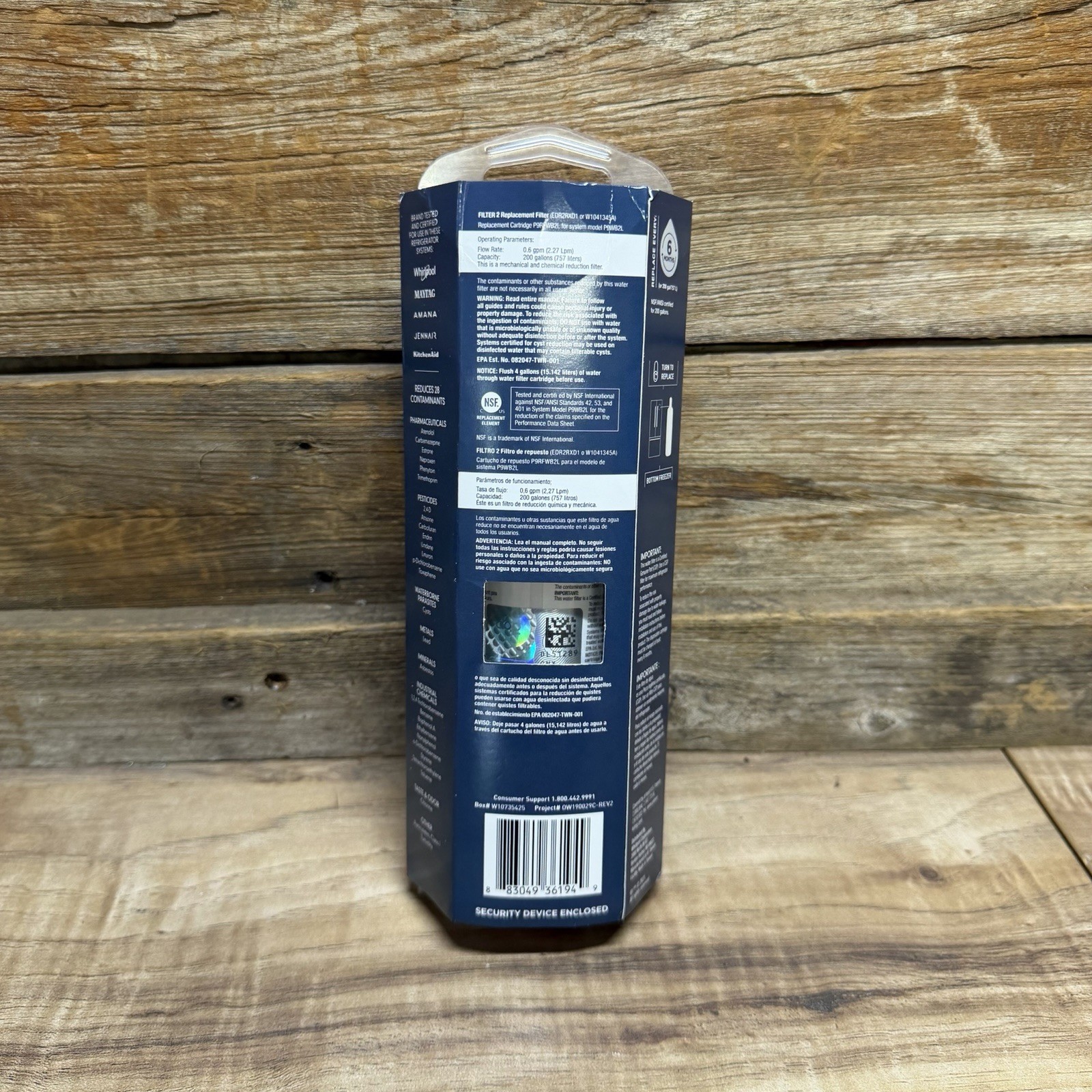 EveryDrop Refrigerator Ice Water Filter 2 Replacement