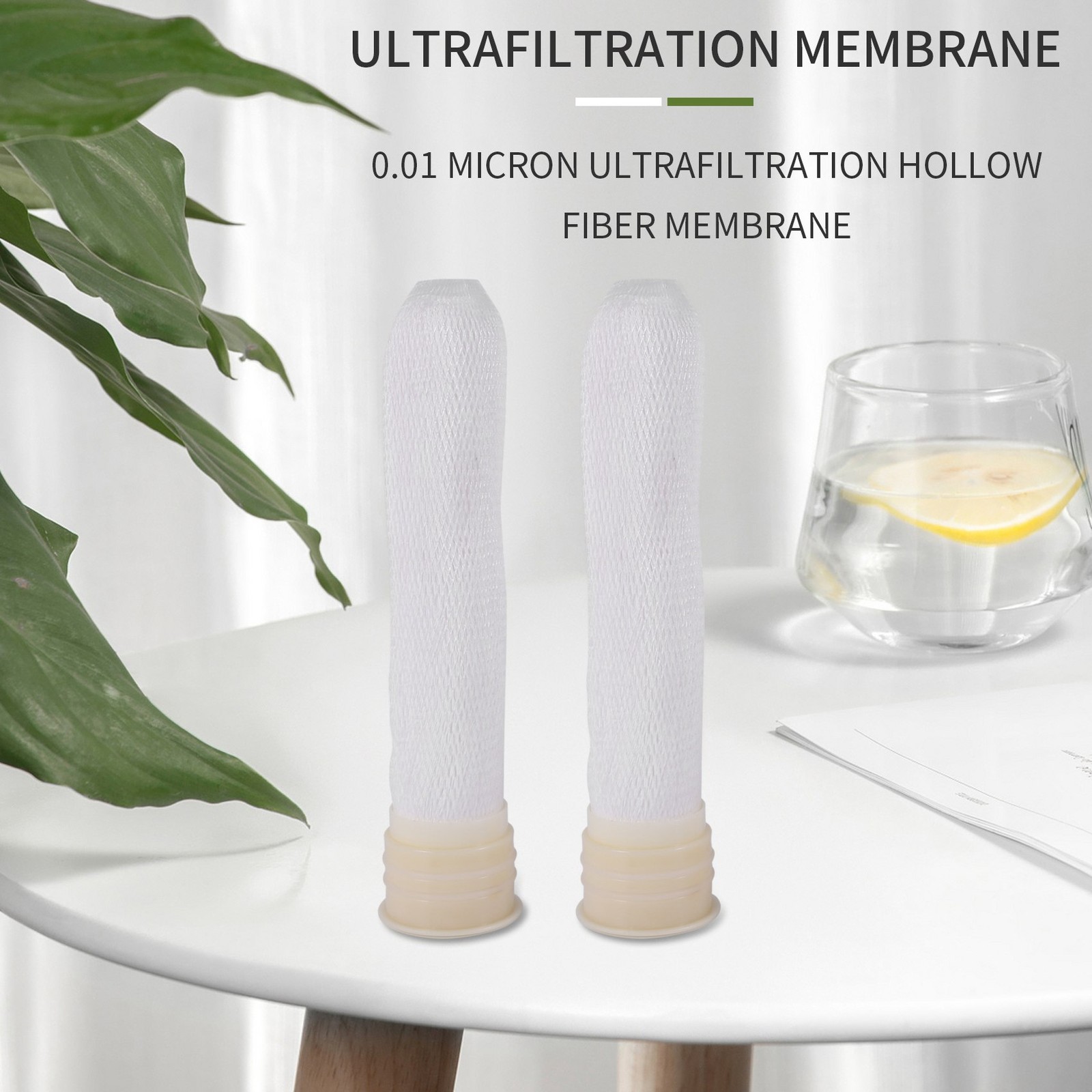 2Pcs Membrane 0.01 Ultrafiltration Hollow Fiber Membrane for3173