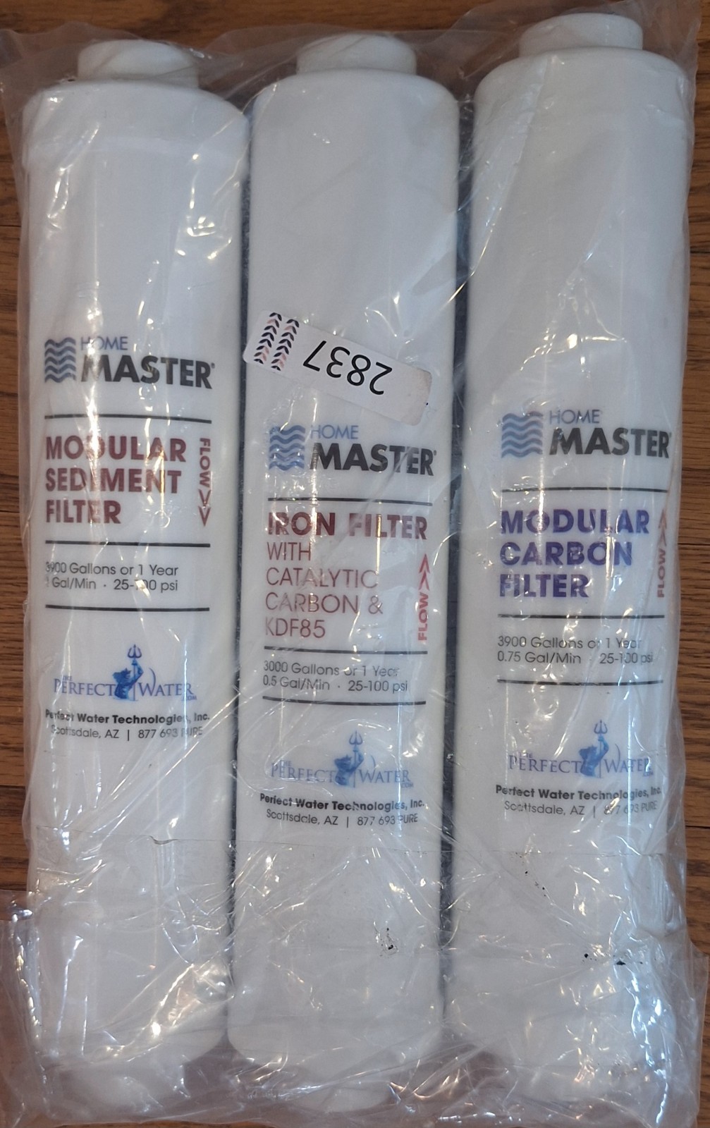 Home Master Series 3x Reverse Osmosis System Filter Sediment Artesian Iron TMA8