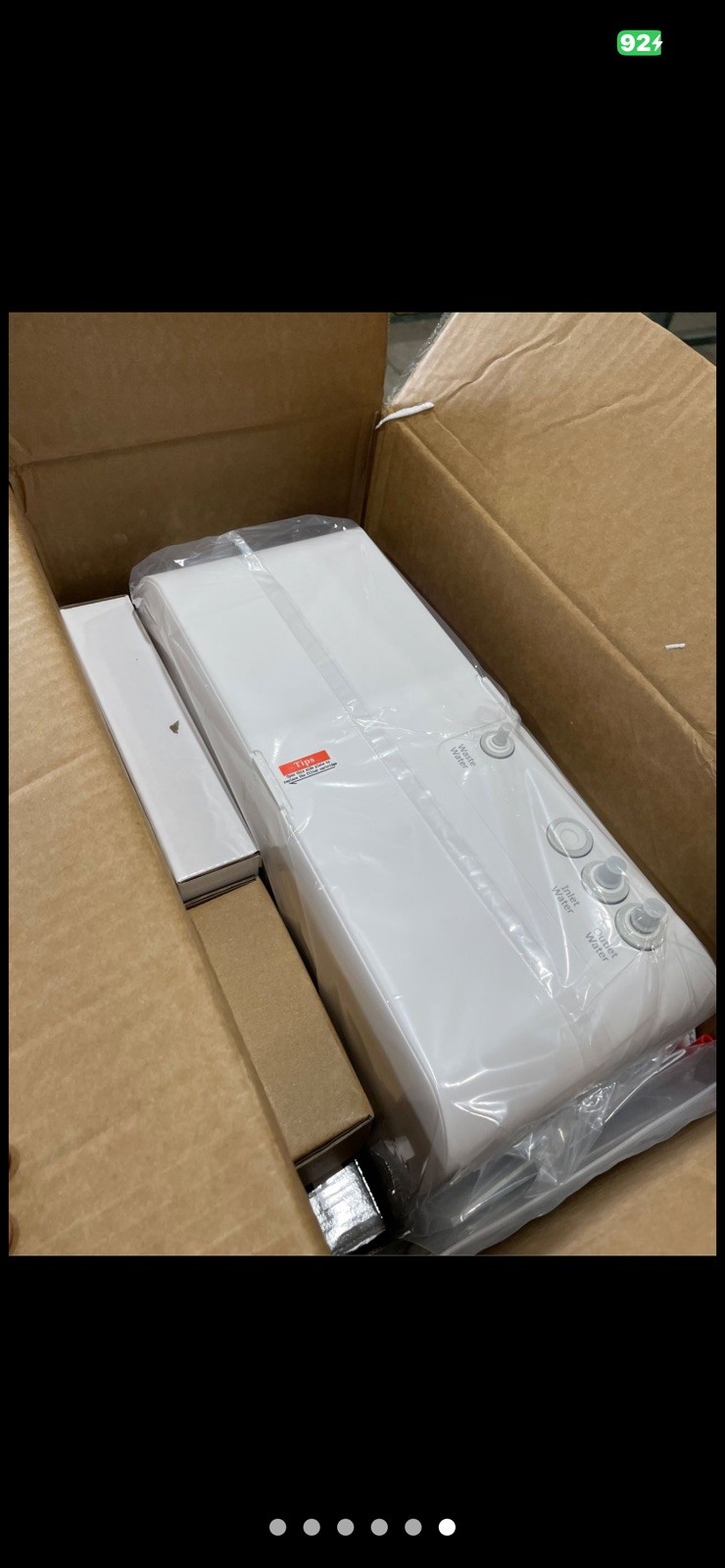 New. SimPure Q3-600T 600GPD 8-Stage Tankless RO System