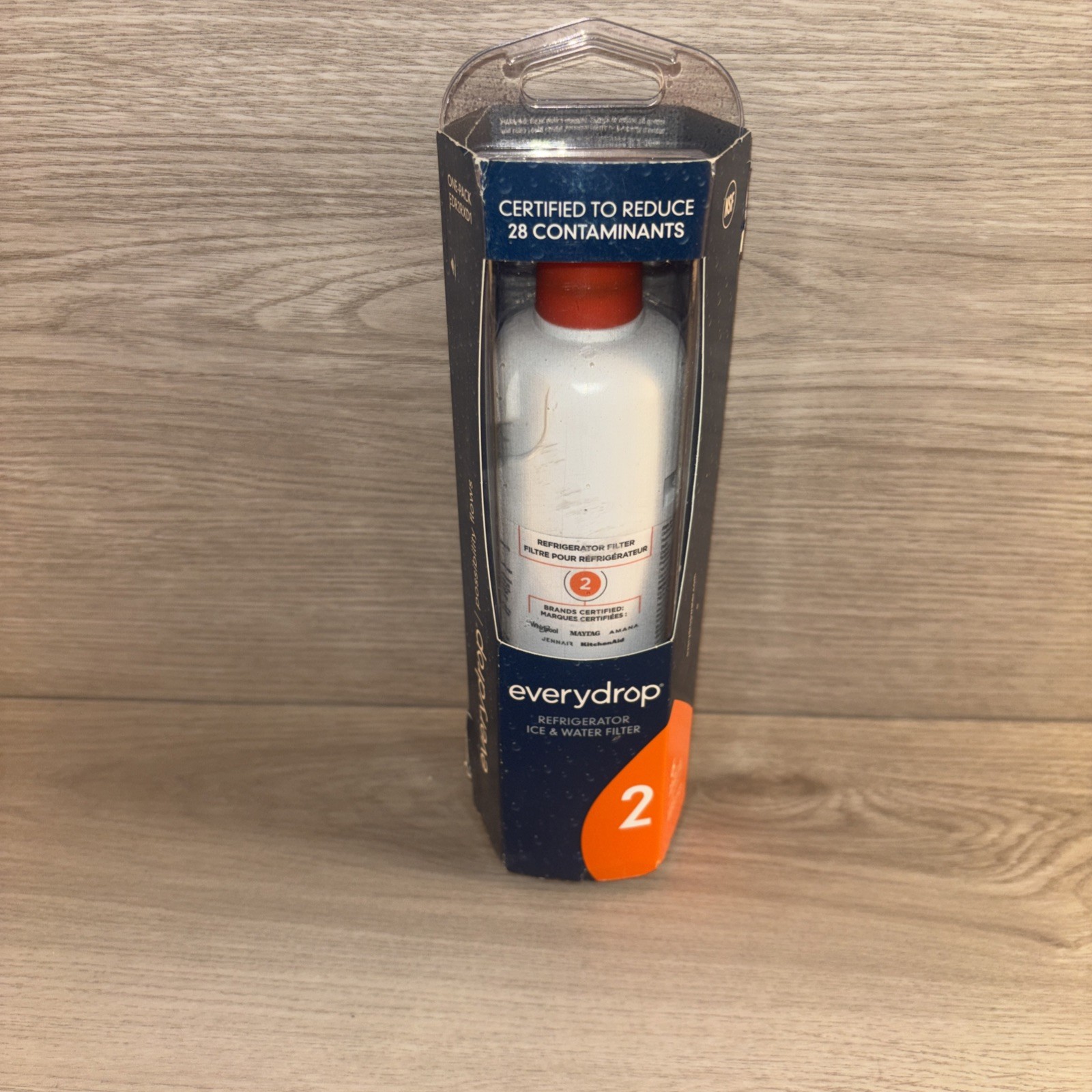 Ice and Water Refrigerator Filter 2 EDR2RXD1 Single – New/Sealed