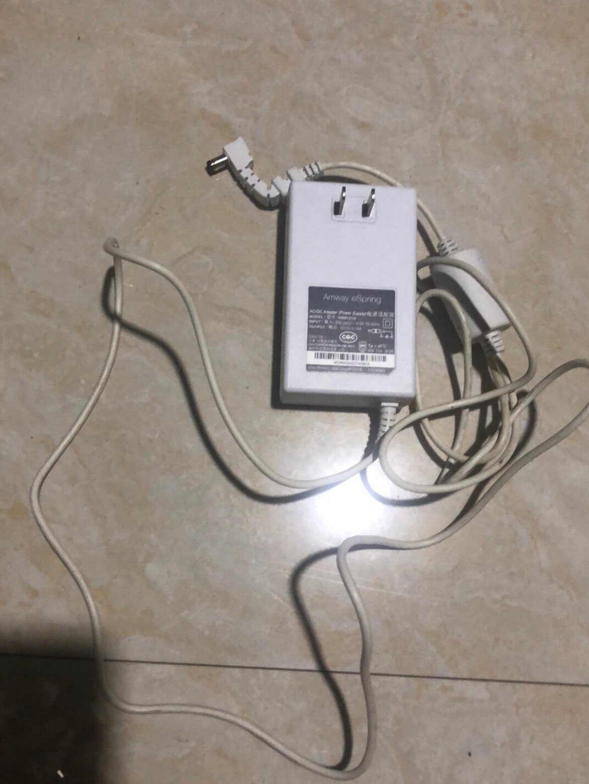 water purifier of Amway eSpring source power adapter 19v Battery charger AC/DC