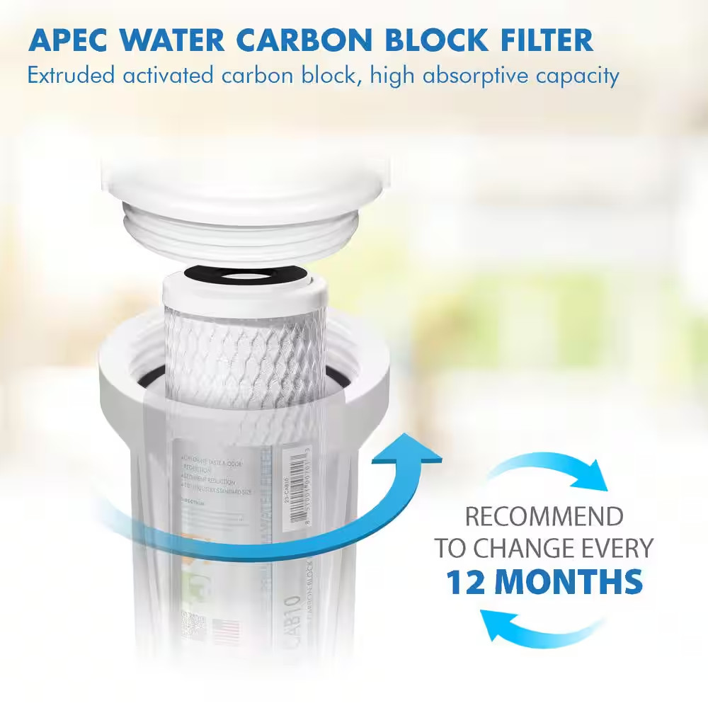 Ultimate 10 In. Super Capacity 3-Stage Replacement Pre-Filter Set (Bundle of 2 S