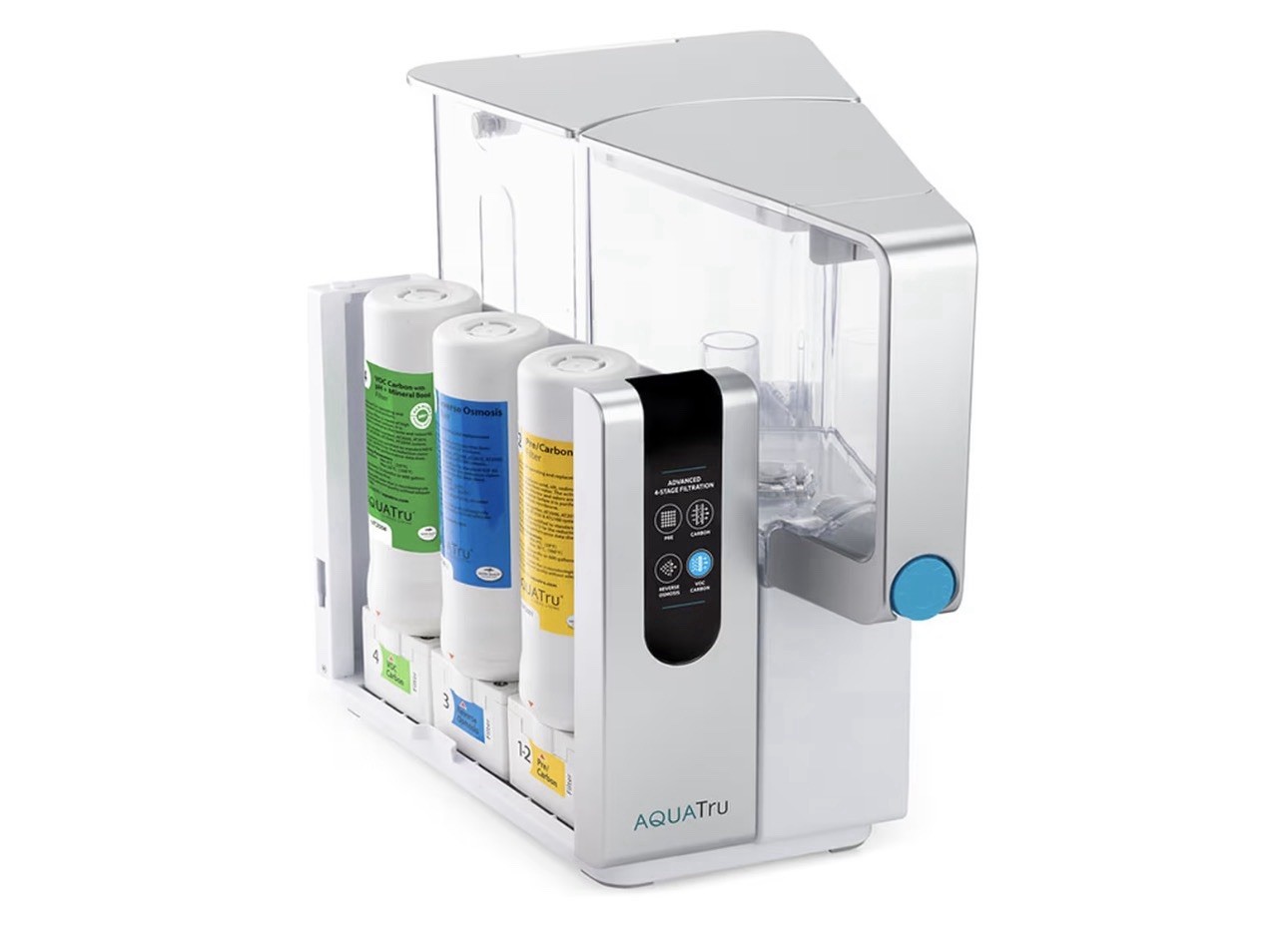 AquaTru Classic Alkaline Countertop Water Filter System New Open Box