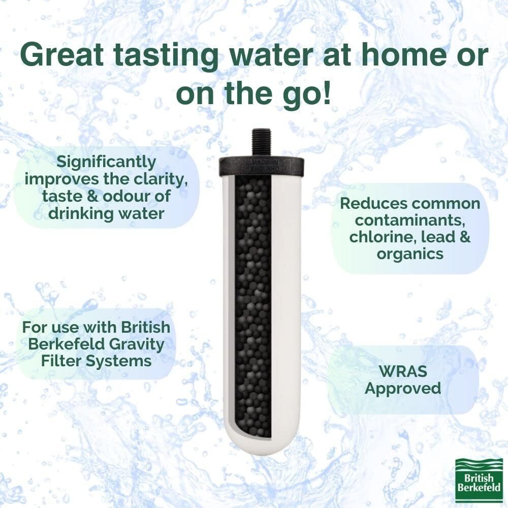 British Berkefeld Super Sterasyl Ceramic Water Filters – Fits All Berkey Systems