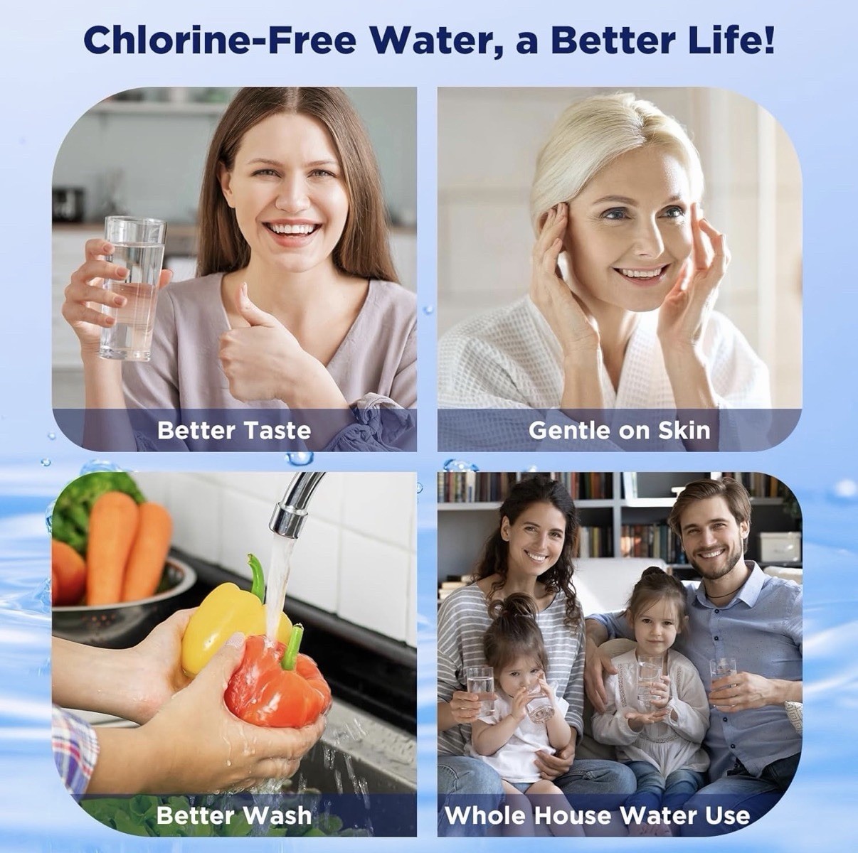 5 PACK 10″x2.5″ Whole House CTO Carbon Block Water Filter Cartridges Purifier