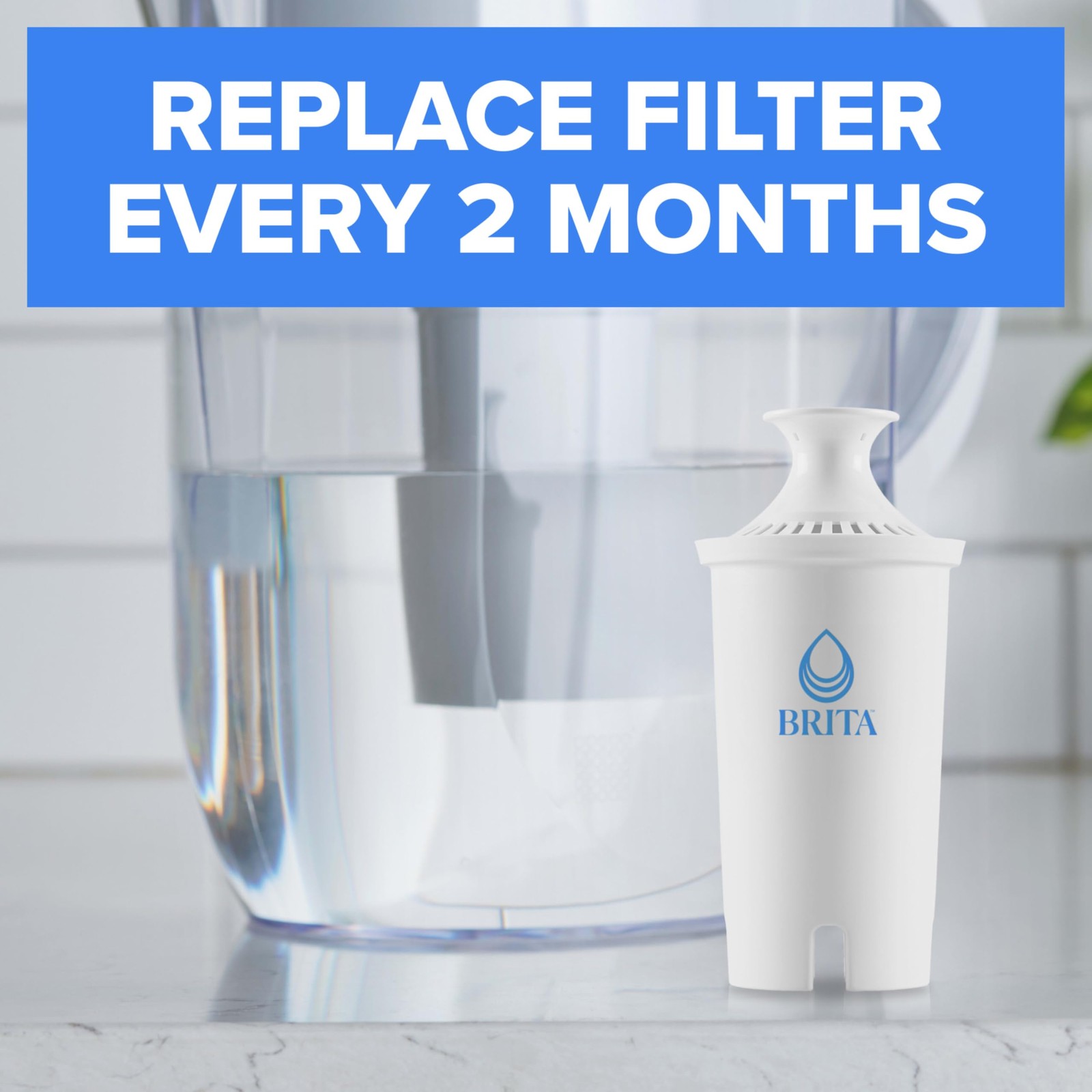 Brita Standard Water Filter 6 Count, Reduces Copper & Mercury, NSF Certified