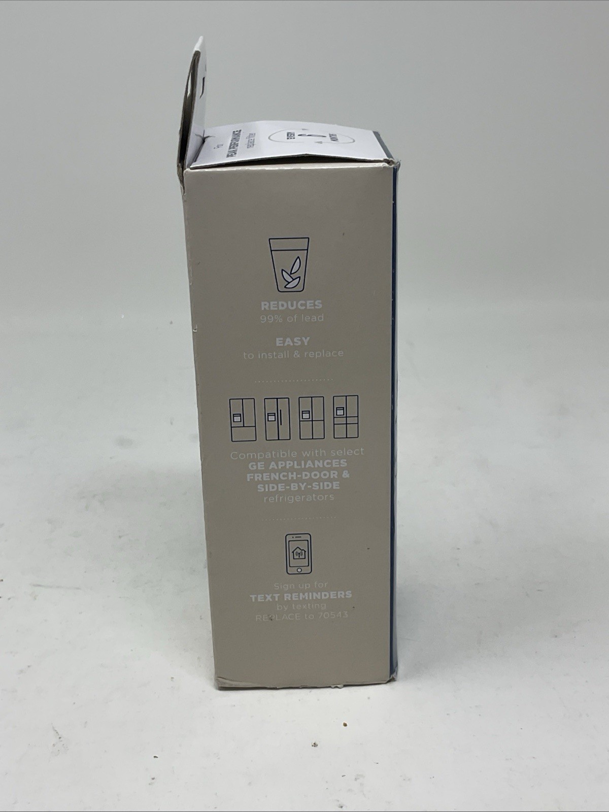 GE XWFE Refrigerator Water Filter Genuine Replacement, New Sealed No Chip