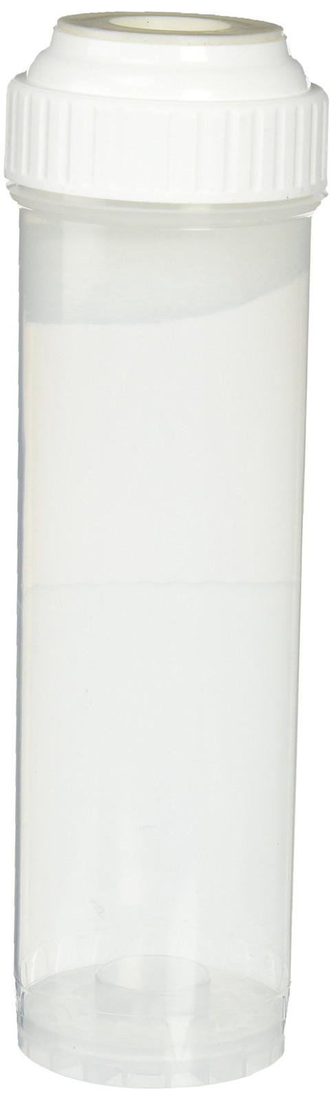 White Water Purification Unit Clear Refillable Cartridge 2.5 x 10 Inches