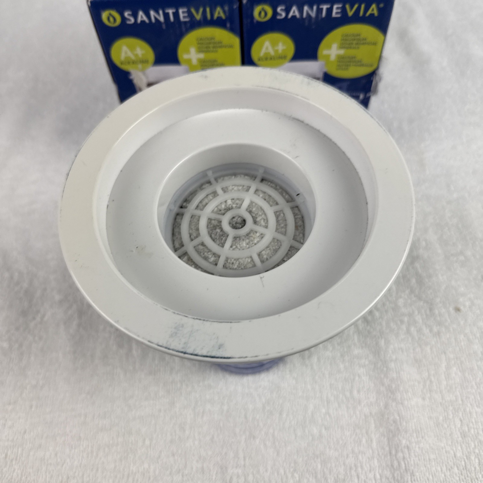 Lot of 3 Santeria Alkaline Gravity Water System Main Filters – 5 Stage