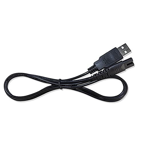 USB Charging Cable for Water Flosser, Portable Cordless Small, Black 1 Pcs