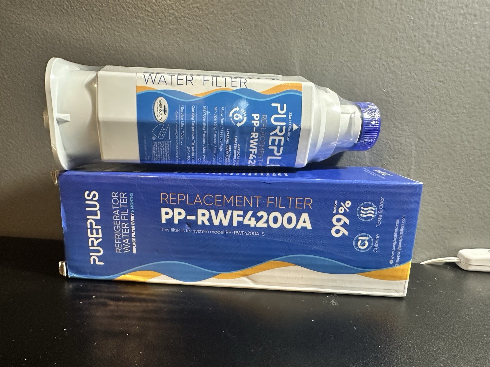 PUREPLUS PP-RWF4200A Refrigerator Water Filter – Replacement Filter New – 3 Pack