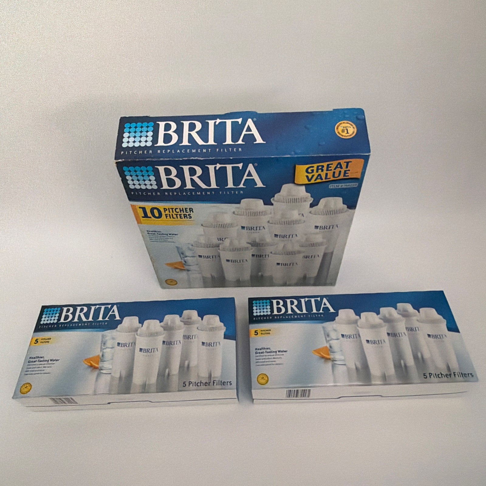 Brita #766229 Pitcher Replacement Filters – 10 Pack