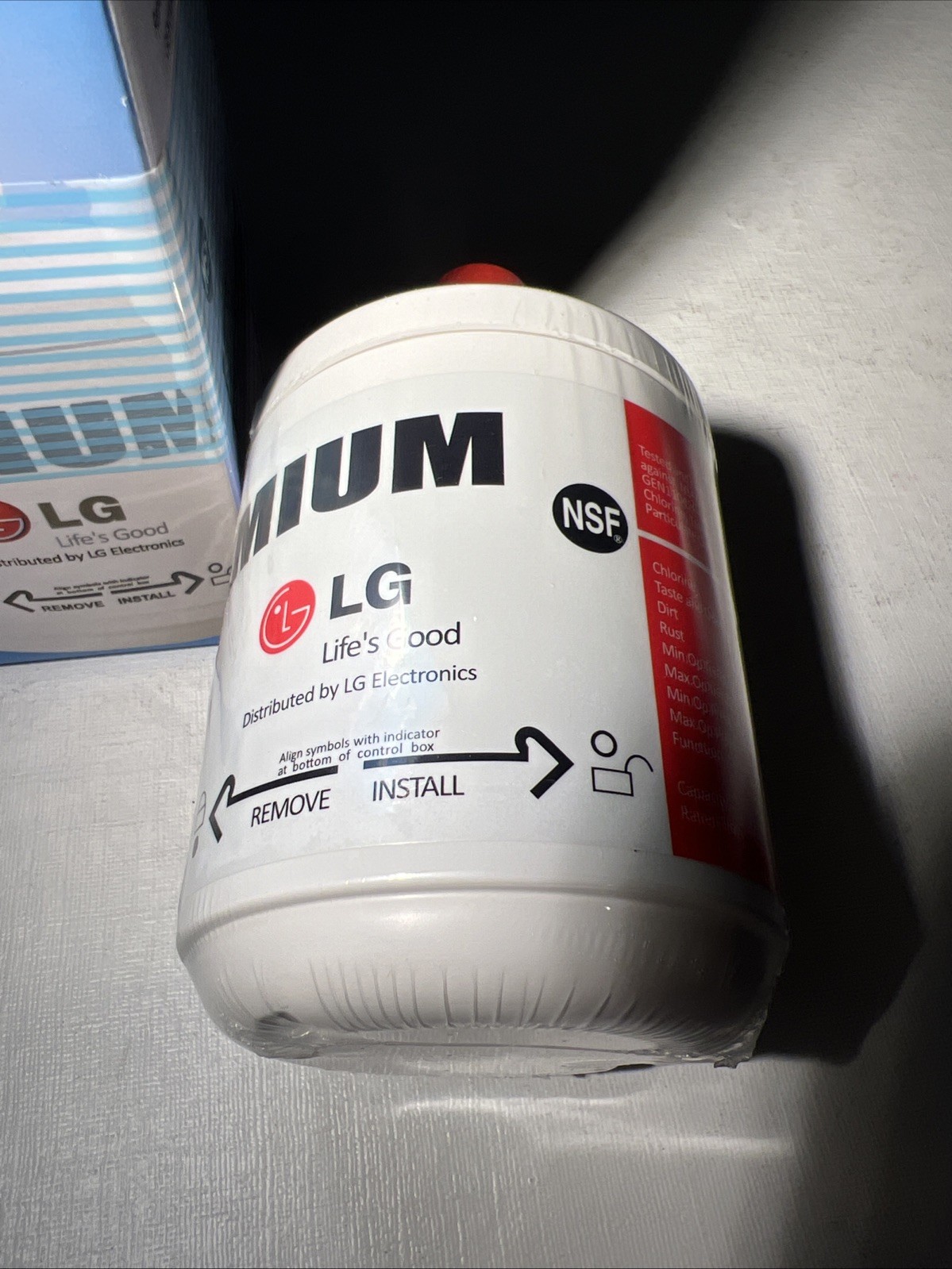 ADQ72910901 LG OEM Refrigerator Water Filter Assembly Genuine *