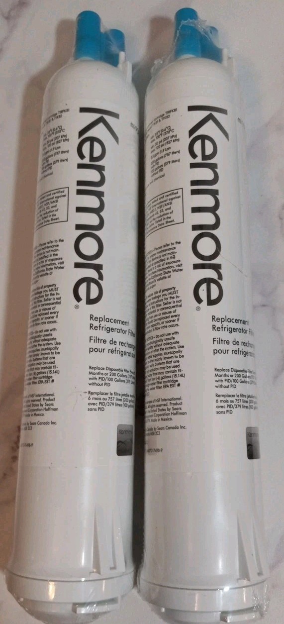 Kenmore Replacement Refrigerator Water Filters 460-9083 New Lot Of 2(1 w/o Box)