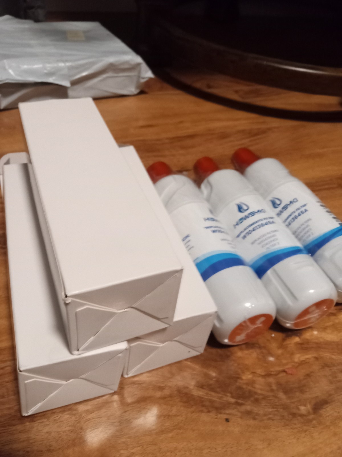 6 pack Howsyki Refrigerator Ice & Water Filter 6 NEW SEALED