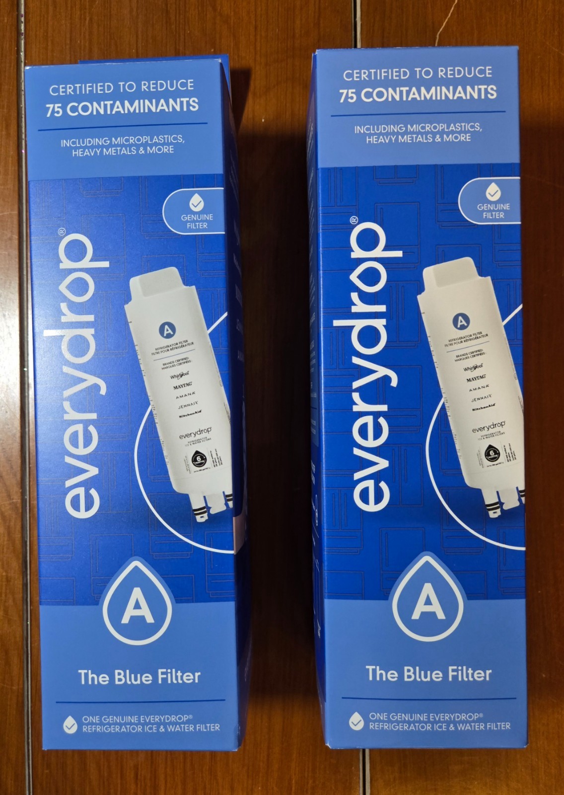2 Everydrop Refrigerator Water Filters A (EDRARXD1) – New in Sealed Box