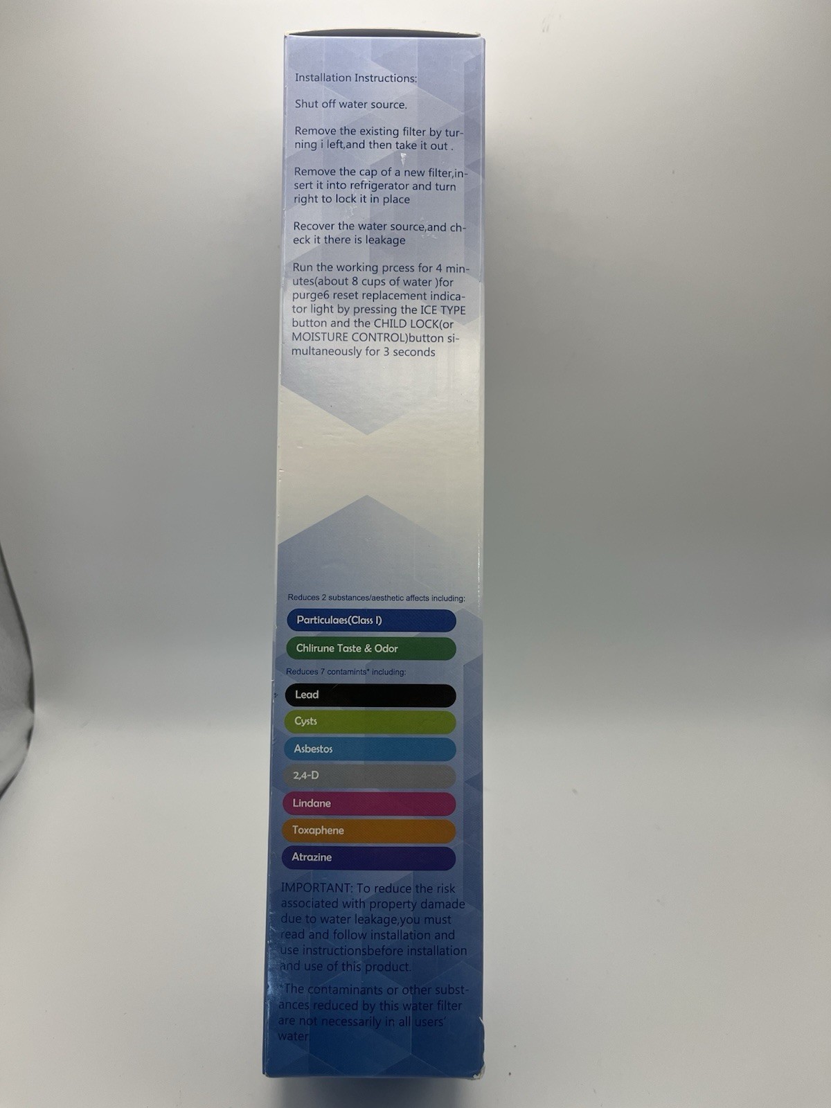 Waten H20 Replacement Filter 4396841 * 43968710 Filter 2 EDR3RXD1