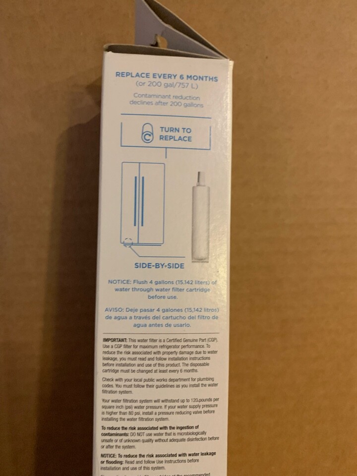everydrop value 6-Month Twist-In Refrigerator Water Filter