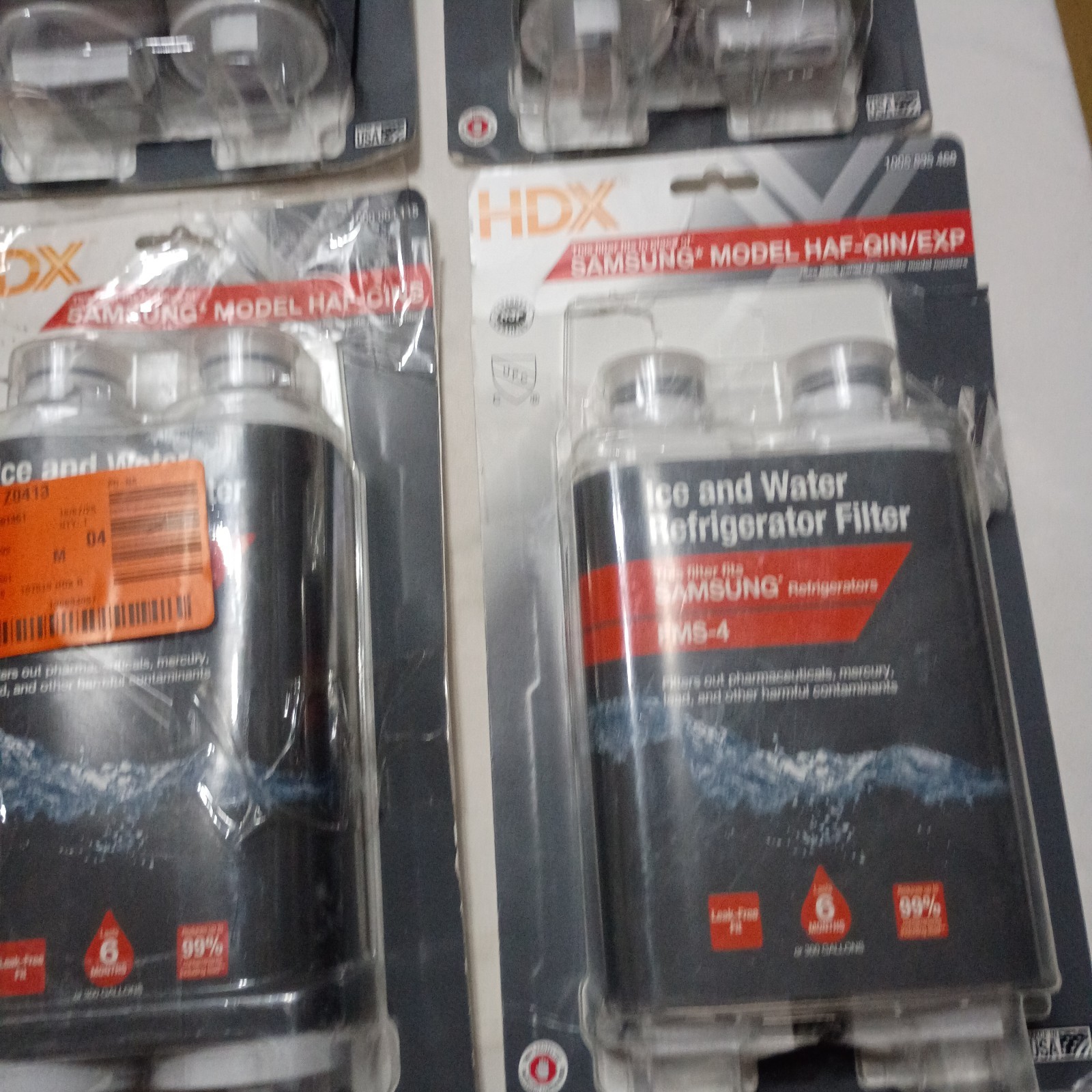 HDX FMS-4 Premium Refrigerator Water Filter Replacement Fits Samsung HAF-QIN/EXP