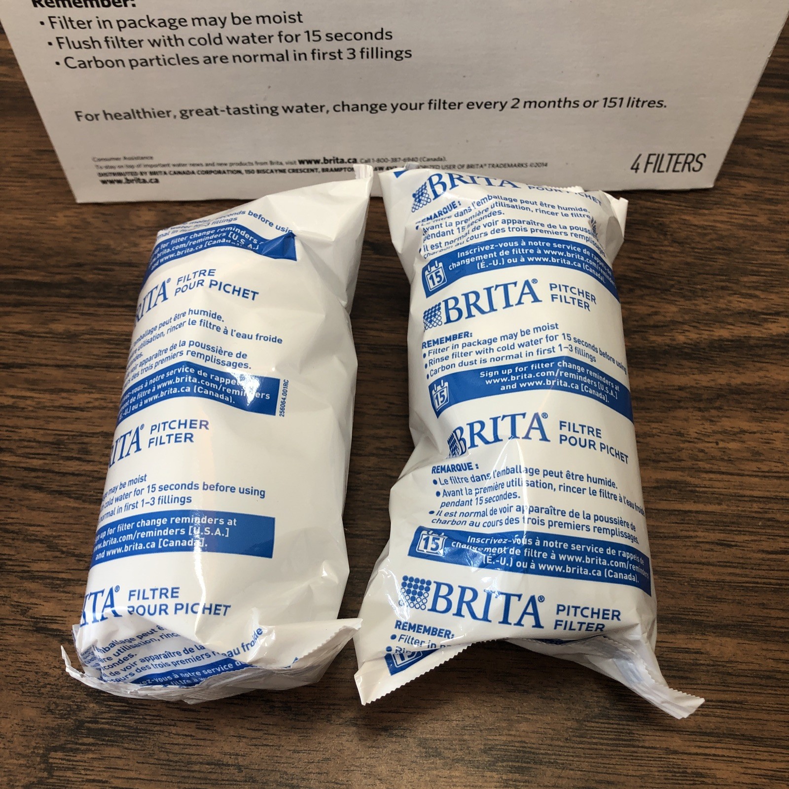 Brita Genuine 987554 Water Standard Replacement Filters 6 Packs, 12 Month Supply