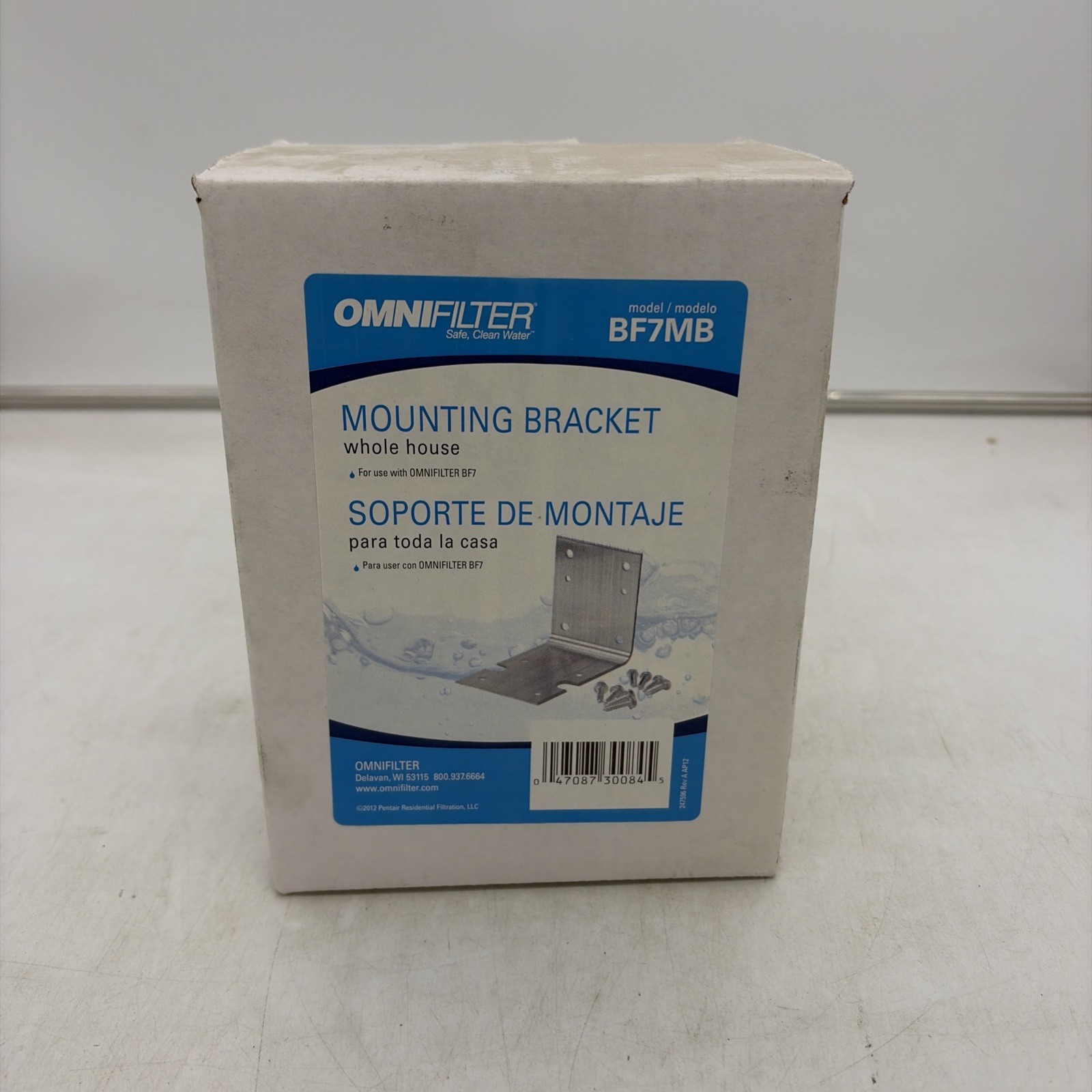 OMNIFilter BF7MB Mounting Bracket for BF7 & BF9C Heavy Duty Big Blue New in Box