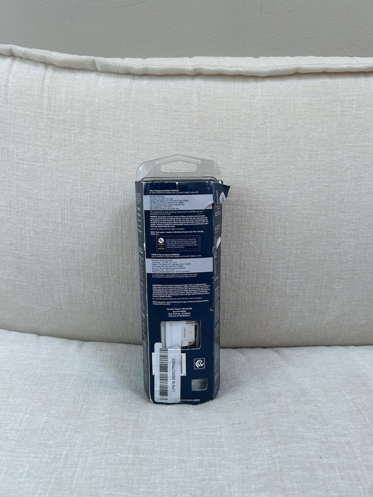EveryDrop Filter A Water Filter New Damaged Box