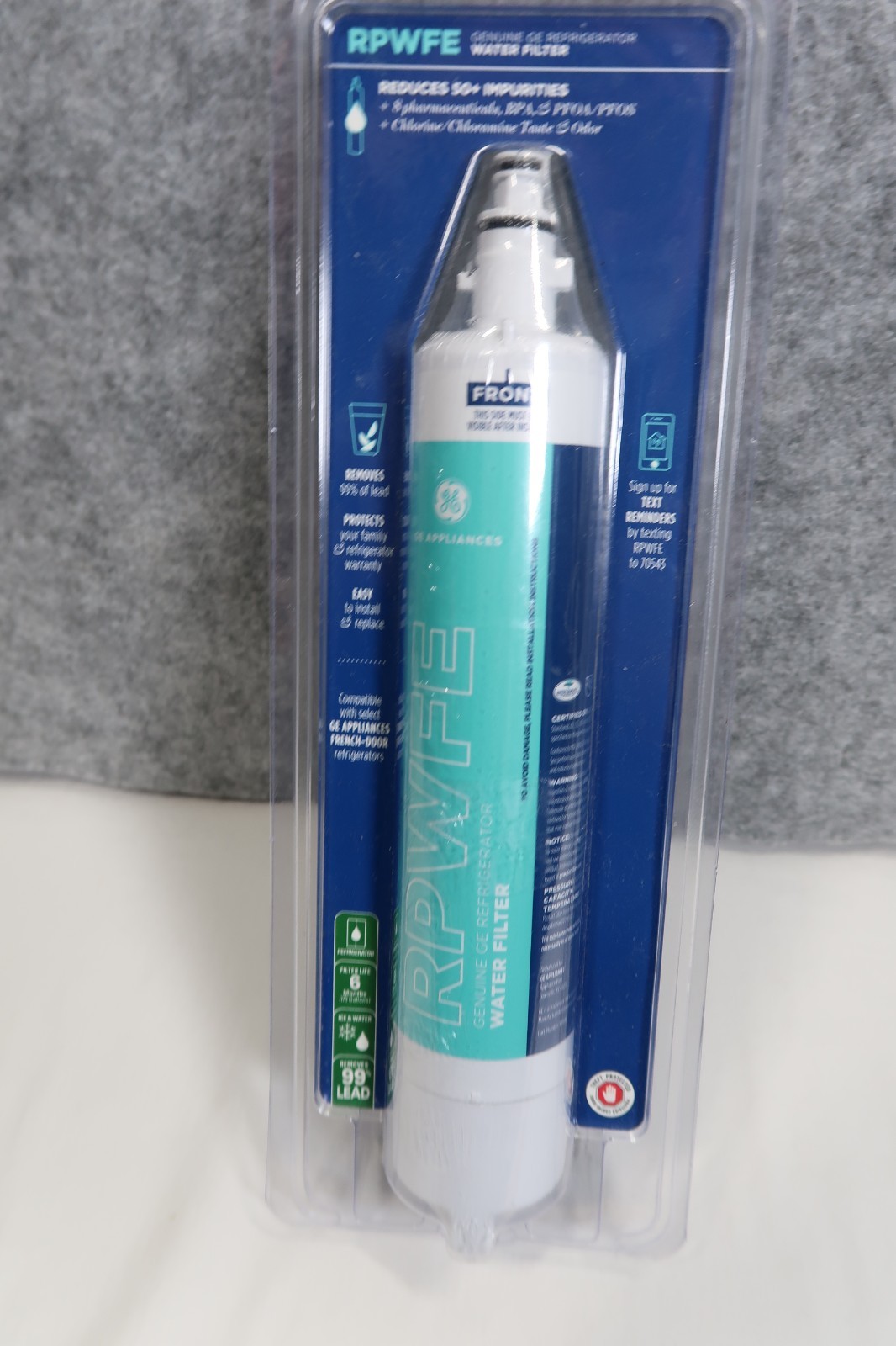 GE RPWFE Genuine Refrigerator Water Filter (WITH CHIP) New Sealed Filter