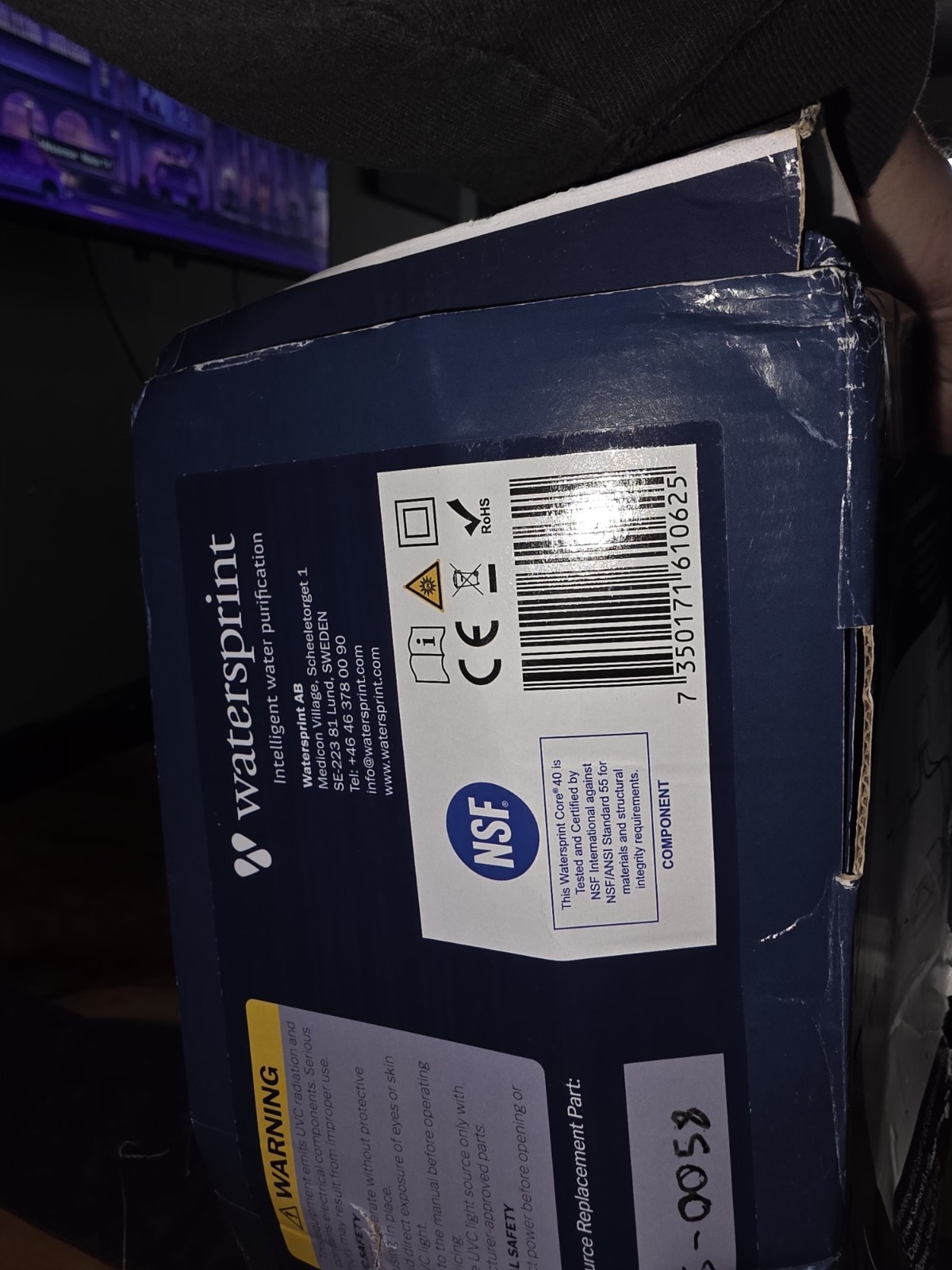 Watersprint Core 40 Whole House Sterilizer Used To Test only