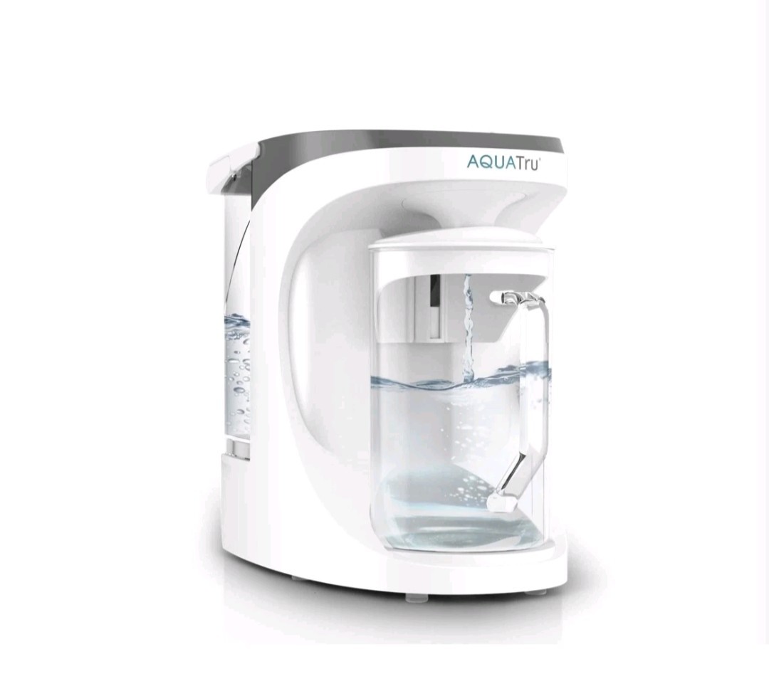 NEW AquaTru Carafe Countertop Water Purifier – Model AT100