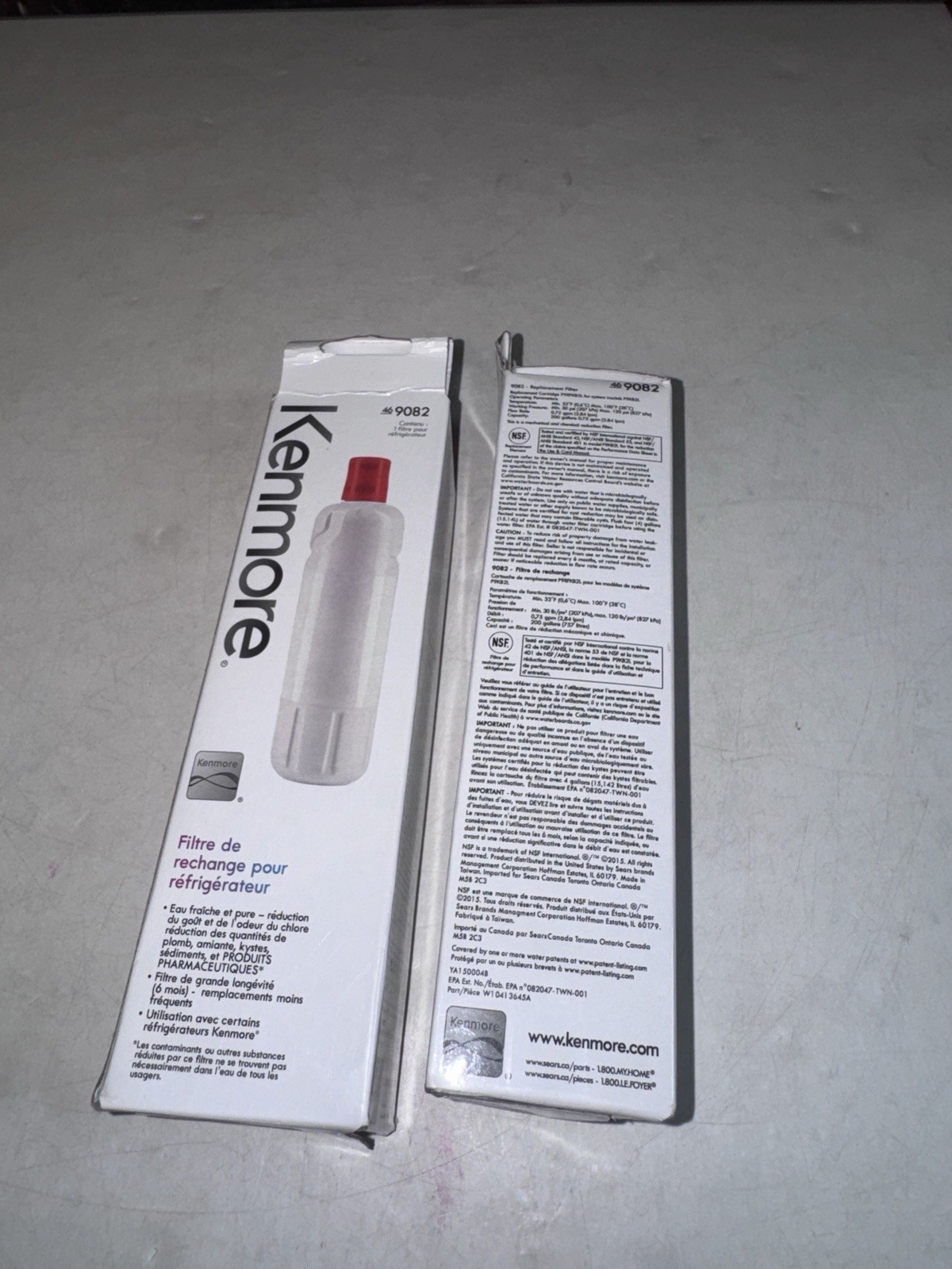 2- Pack Kenmore 46-9082 Replacement Refrigerator Filter