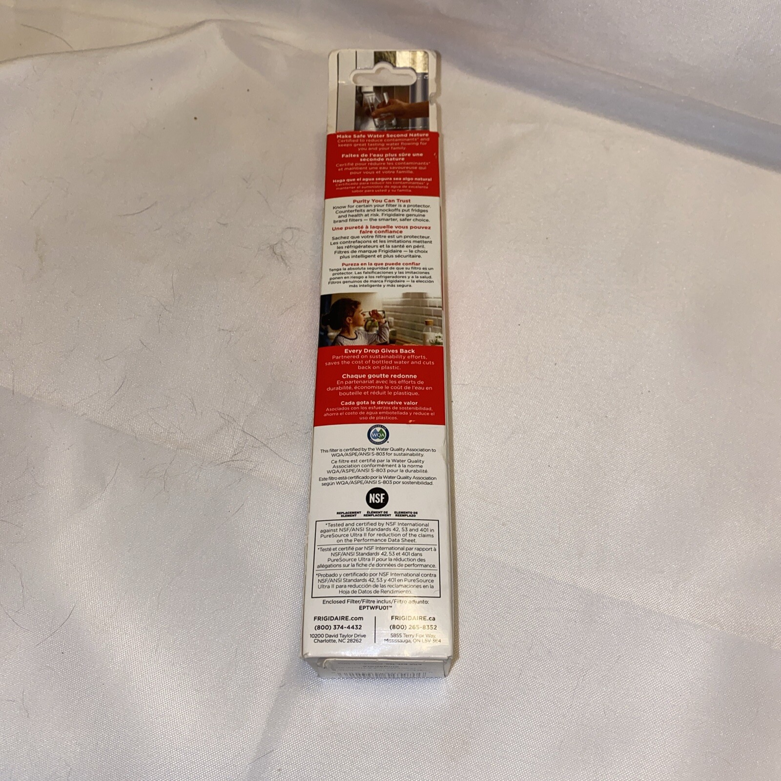 Frigidaire EPTWFU01 Pure Source Ultra II Refrigerator Water Filter