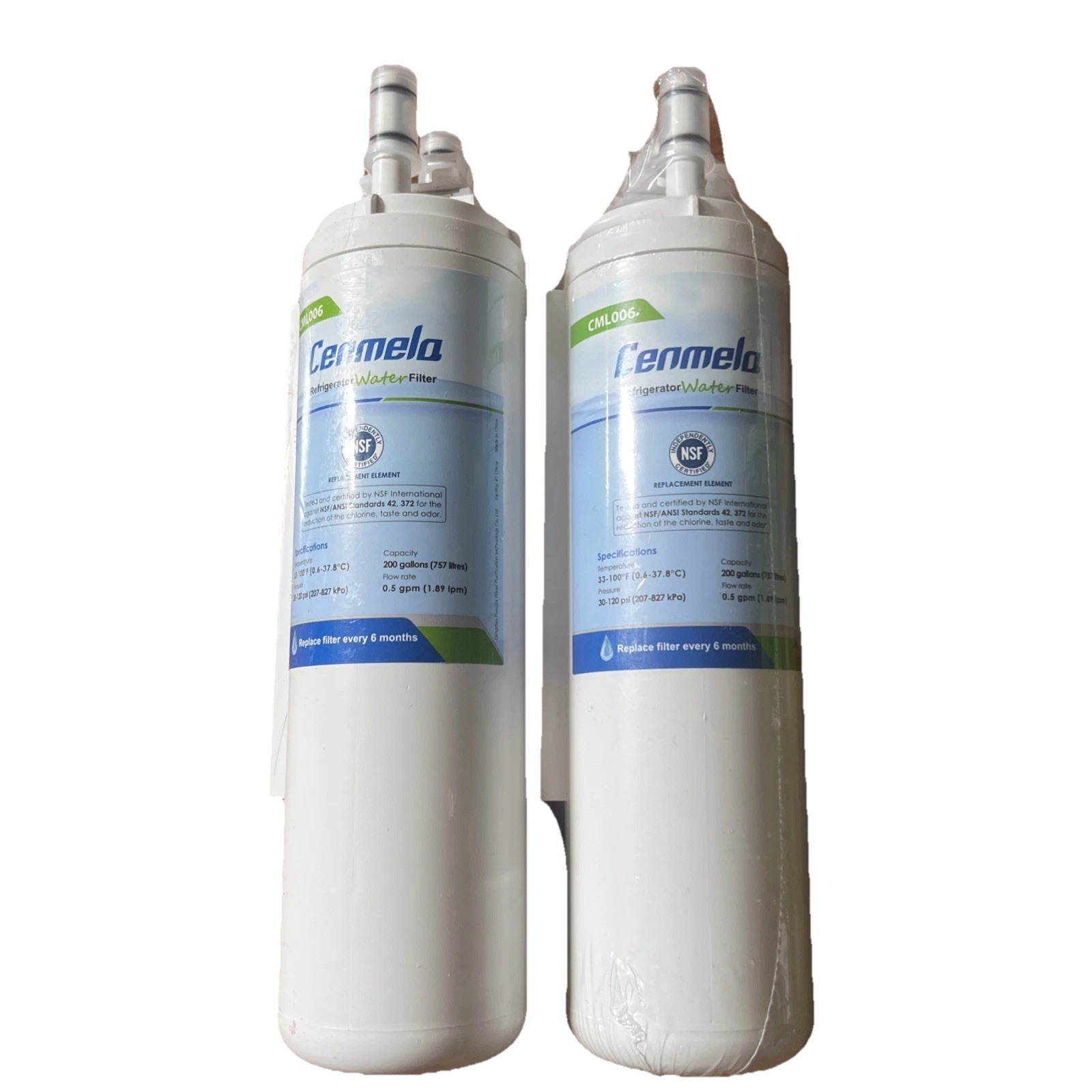 2 Pack – Cenmela CML006 200 Gallons Compatible with Frigidaire WF3CB No Box