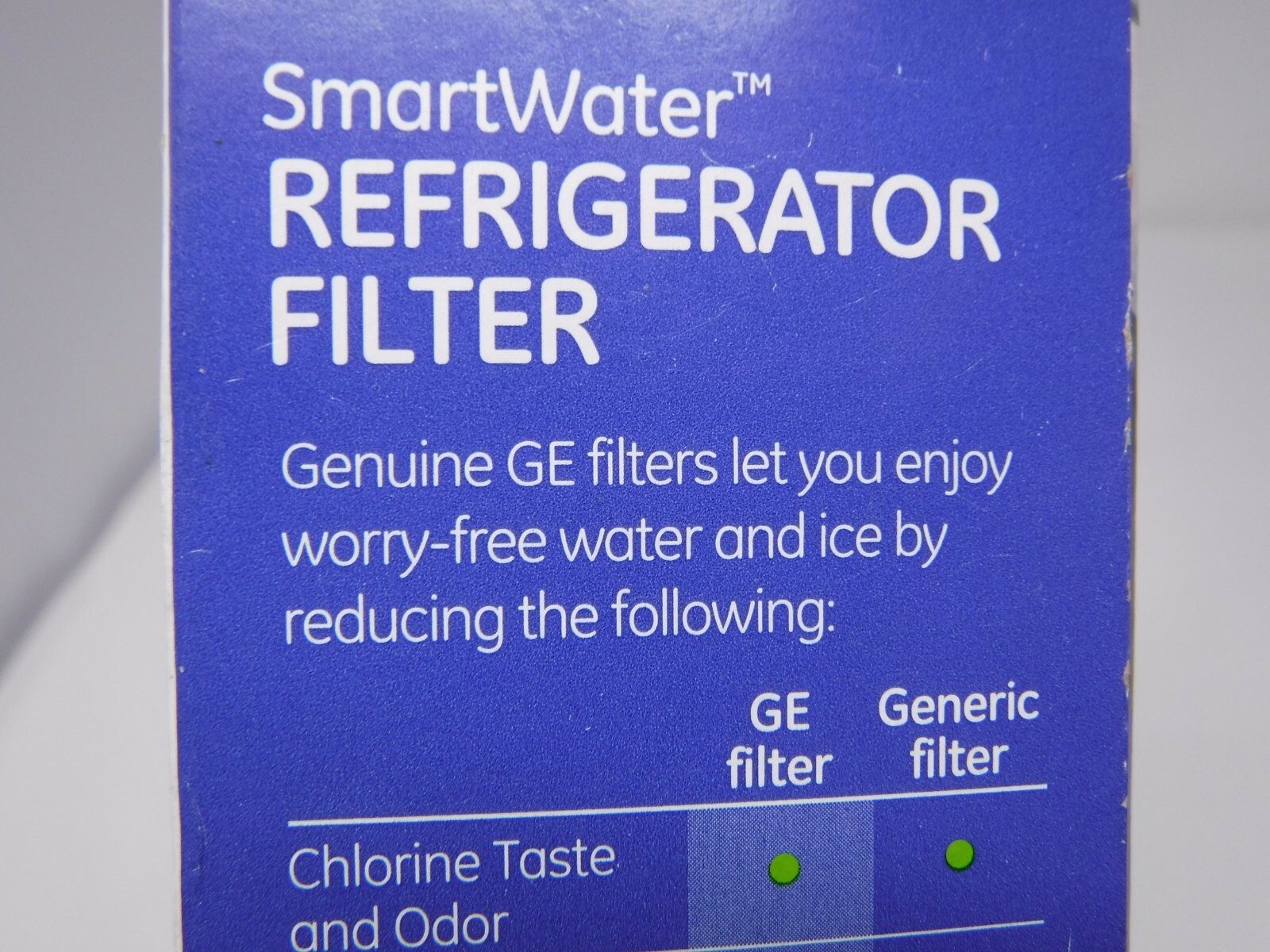 GE SmartWater Refrigerator Filter MSWF Replacement Cartridge Brand New Box OEM