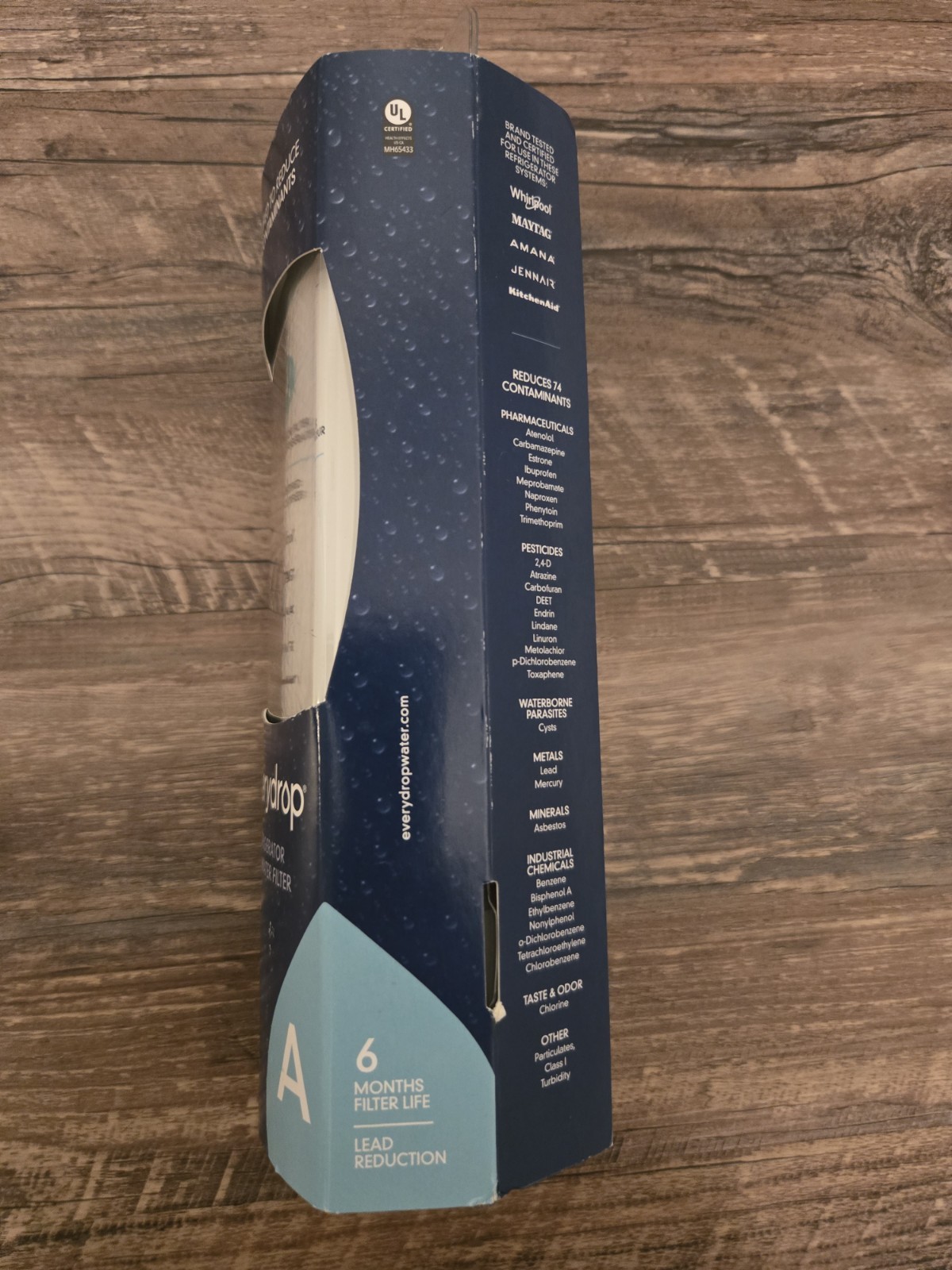 Everydrop Whirlpool A EDRARXD1 Ice & Water Single Filter, Whirlpool Maytag Amana