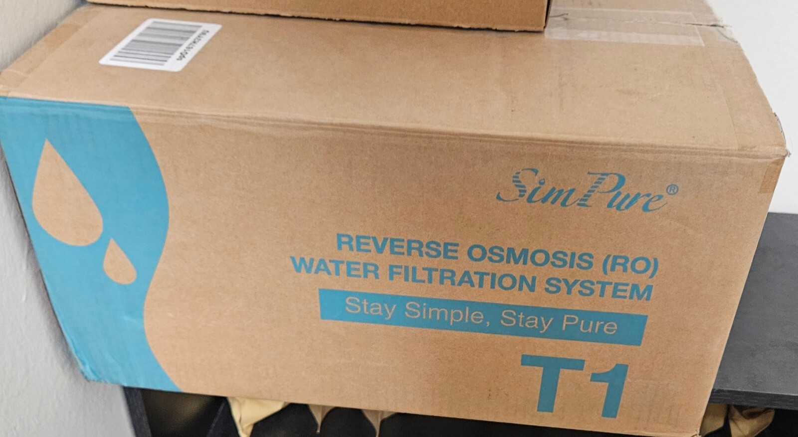SimPure T1-400 8 Stage UV Tankless Reverse Osmosis RO Water Filtration System