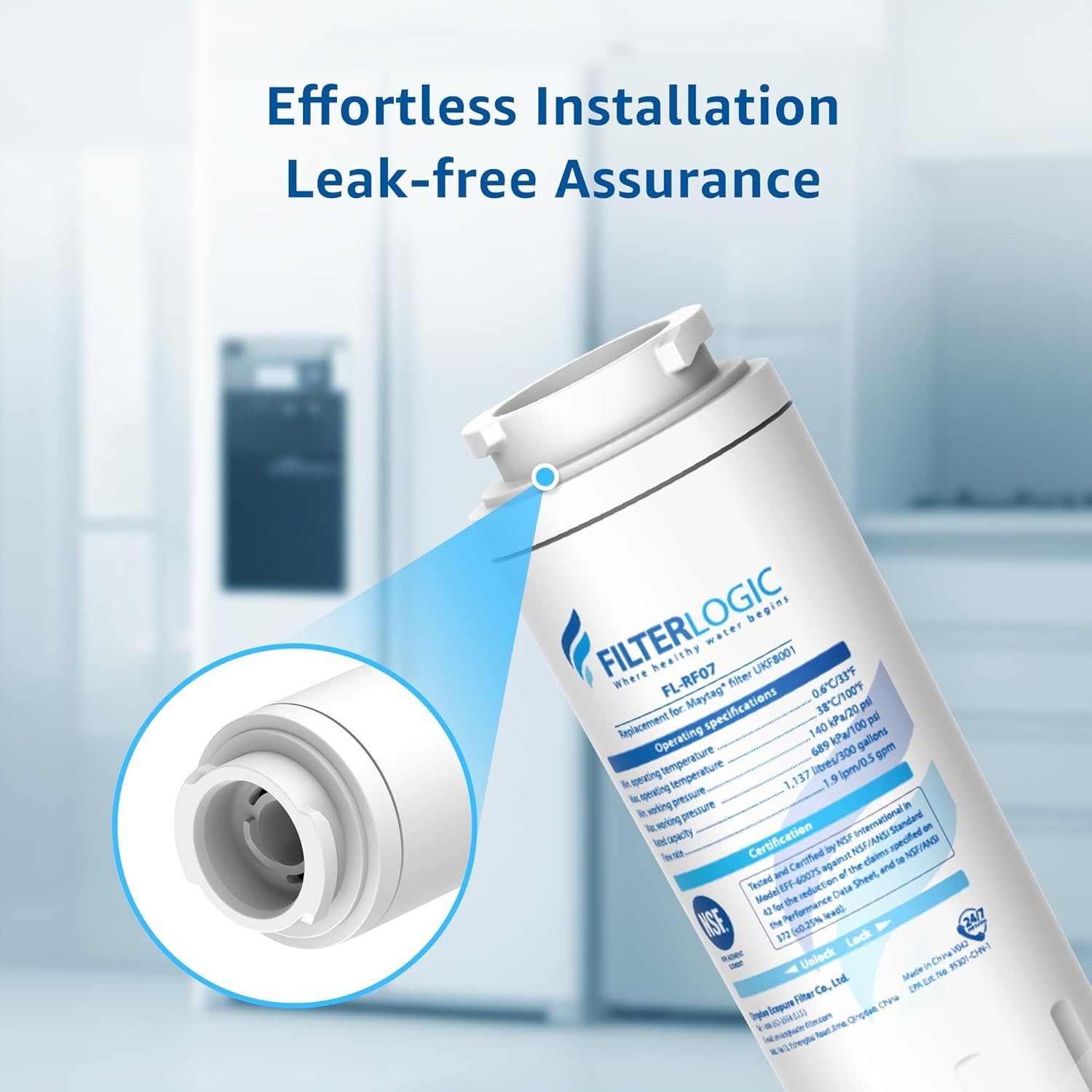 Cleaner Water Guaranteed: 3 Pack Replacement Filters for Multiple Brands