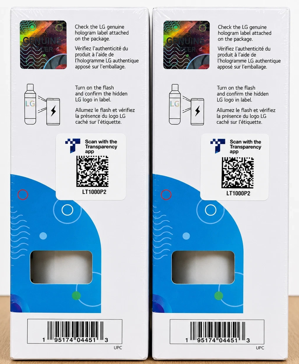 (Lot of 4) Genuine LG Water Filter LT1000P2 6-Month 200 Gal Refriger Replacement