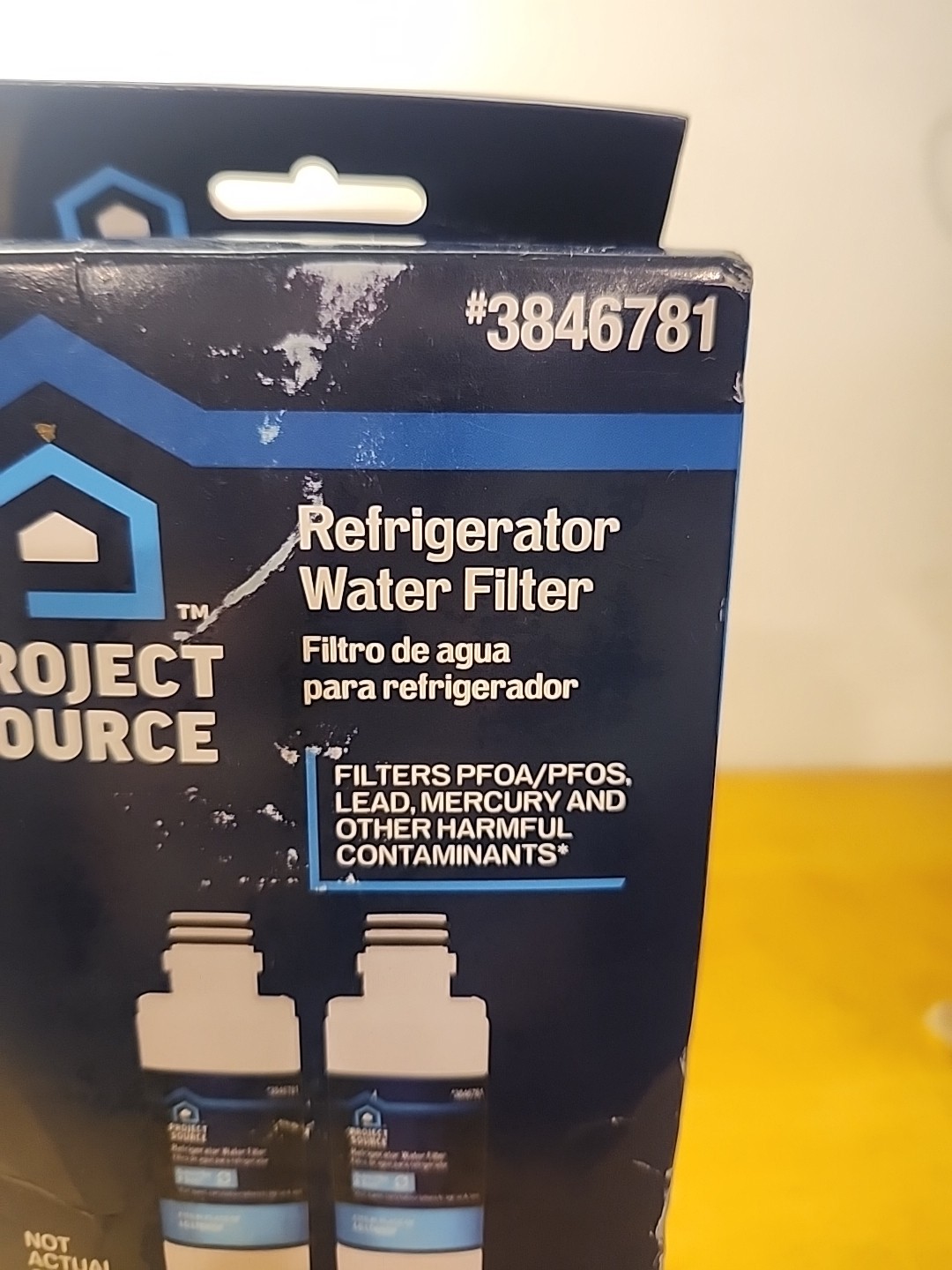 Project Source Twist-in Refrigerator Water Filter L-5-2 Fits LG LT1000P 2-Pack