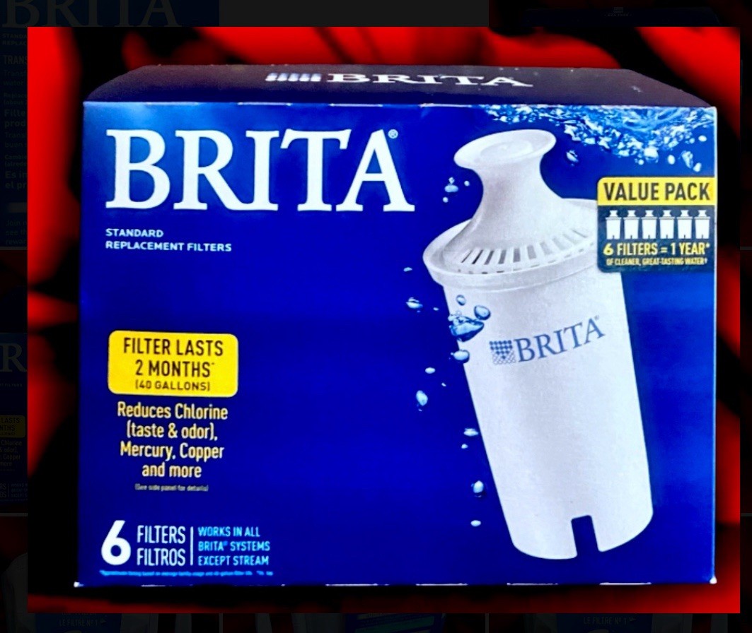 BRITA water Filter 6 Cup Pitcher W 1 Filter and 6 Extra Filters BUNDLE DEAL