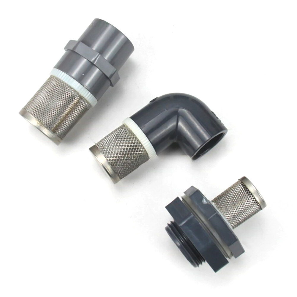 Strainer-Suction and Sump Filter, Stainless Steel Mesh Male Thread 1/2″ to 4″