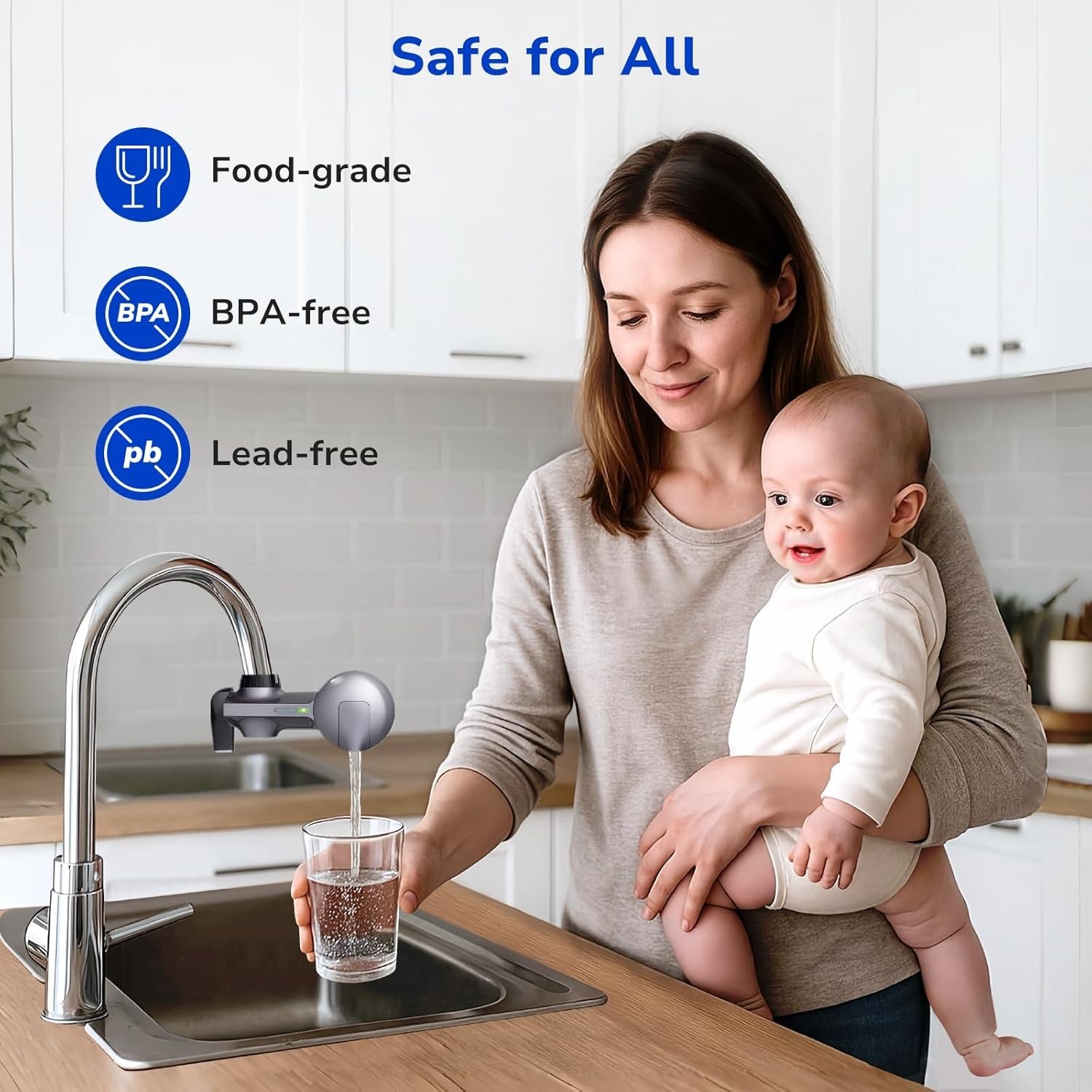 Cost-Effective 2-Pack PUR Water Filter, Compatible with Multiple Faucets