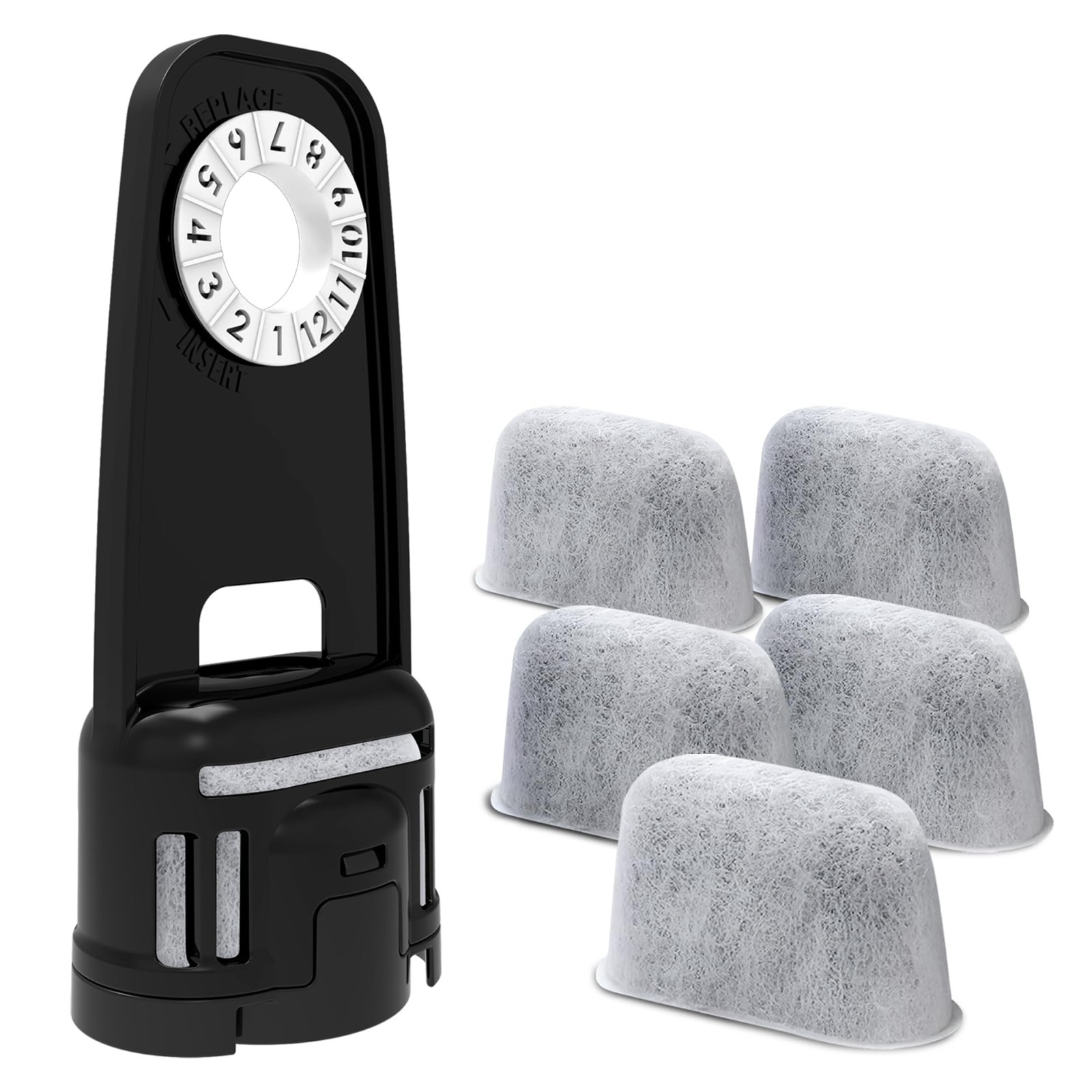 5Pcs Water Filter Replacement & 1Pcs Water Filter Holder for Ninja Luxe Coffee