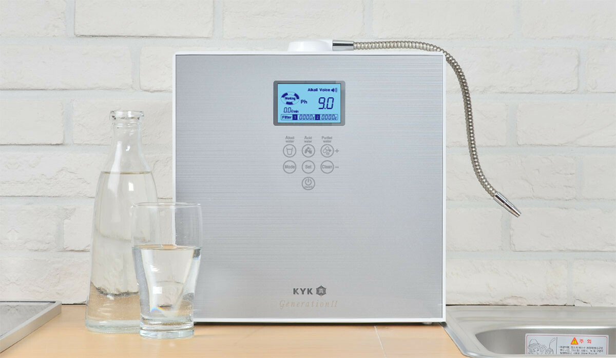 KYK Generation II Alkaline Water Ionizer Machine 5 Plates Dual Filtration