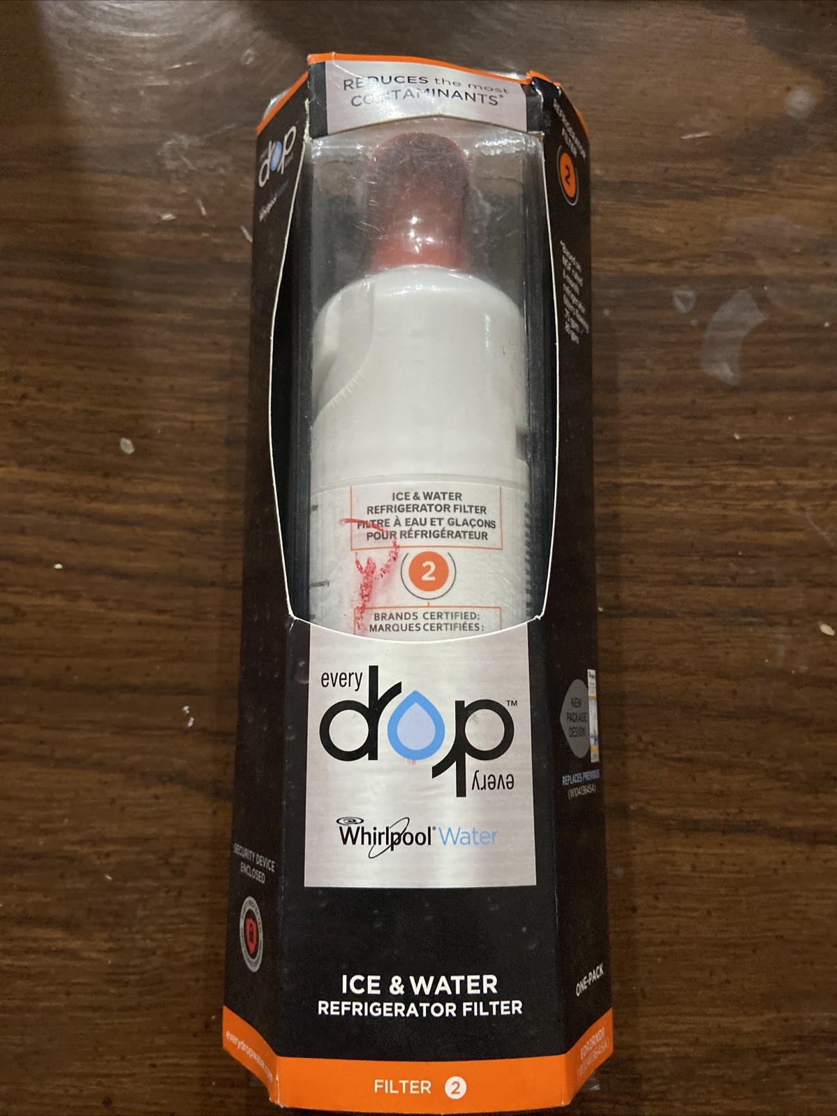 EveryDrop #2 Ice & Water Refrigerator Filter ΕDR2RXD1 Sealed