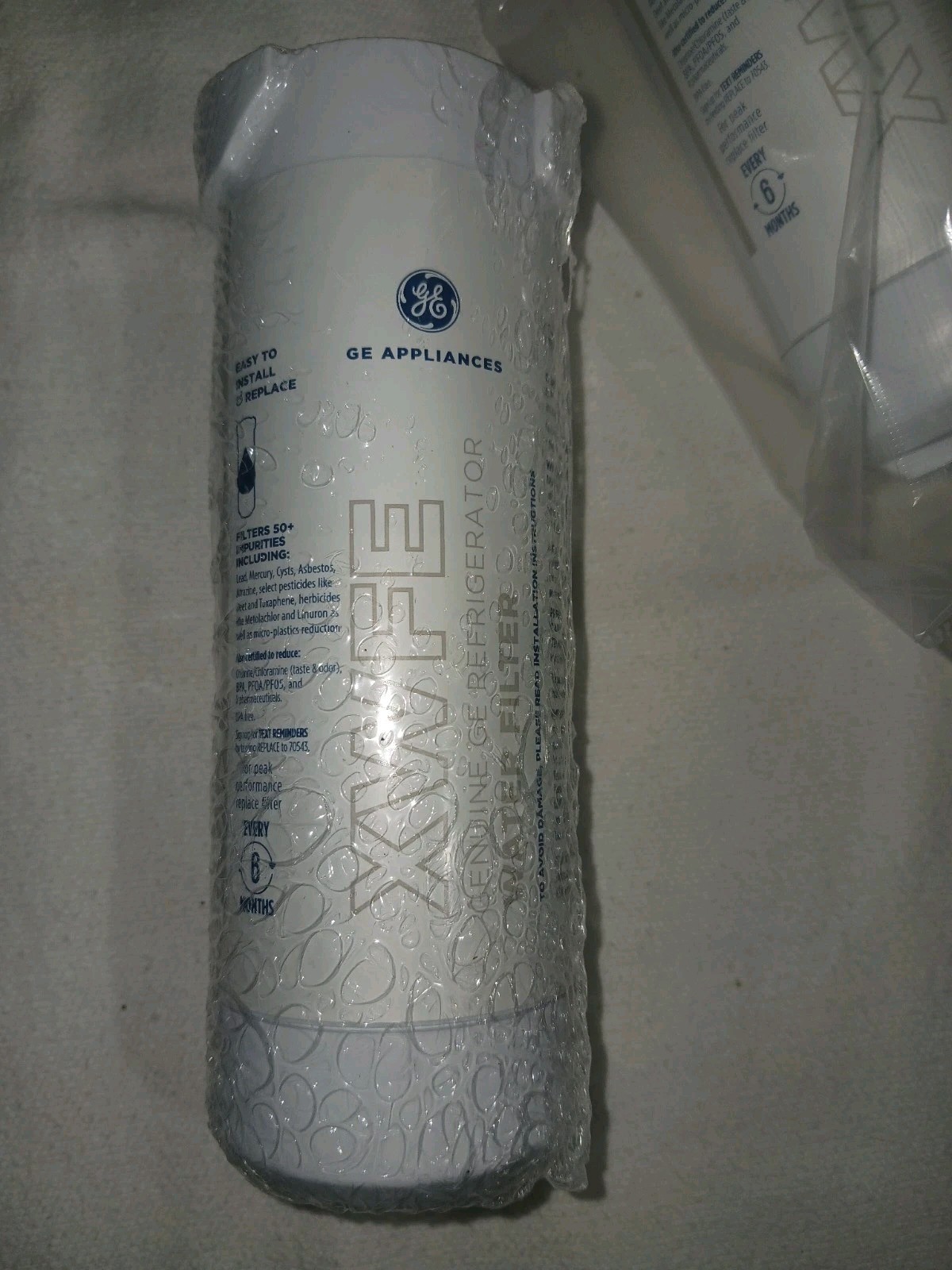 GENUINE GE Appliances XWFE Refrigerator Water Filters NEW. Lot Of 3