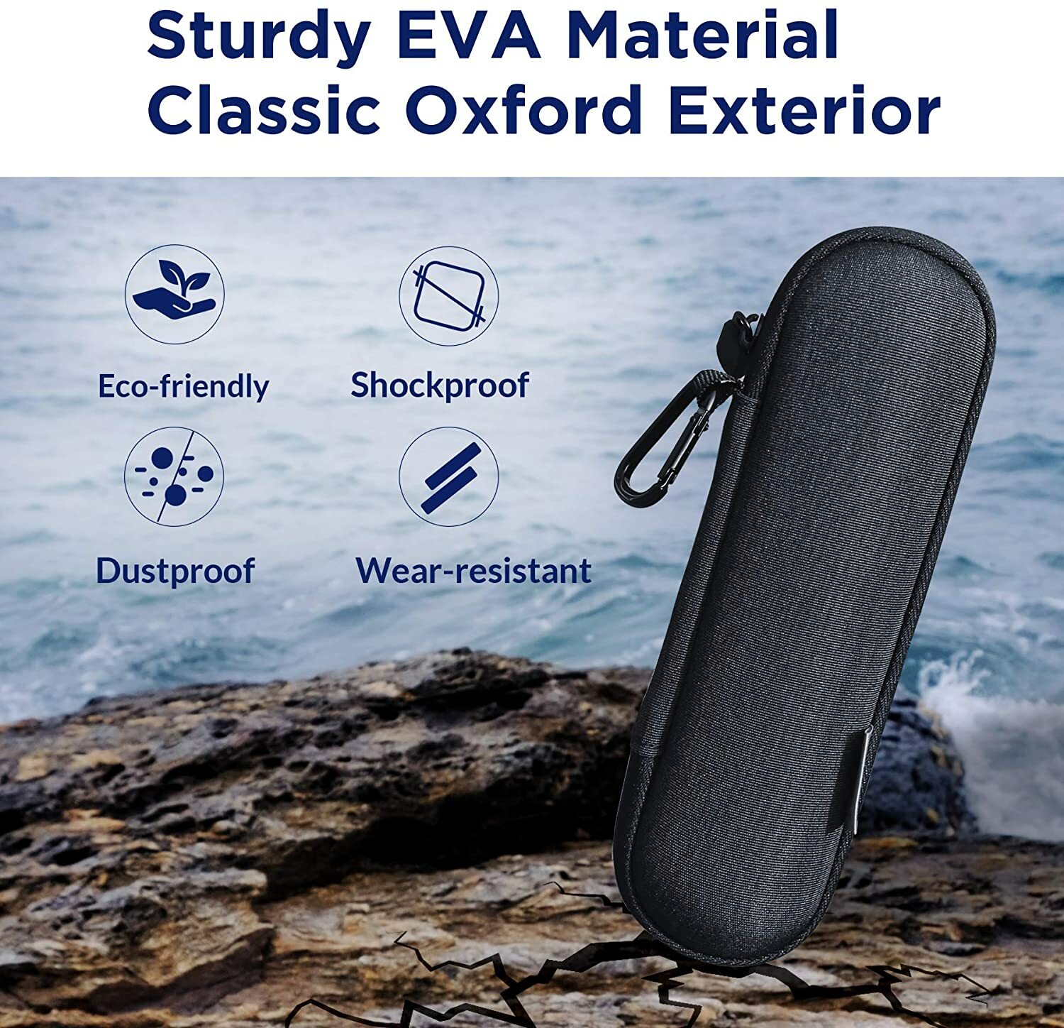 2Pcs Hard Travel Carry Case Cover Compatible with Water Filter Straw 7.8*2.6inch