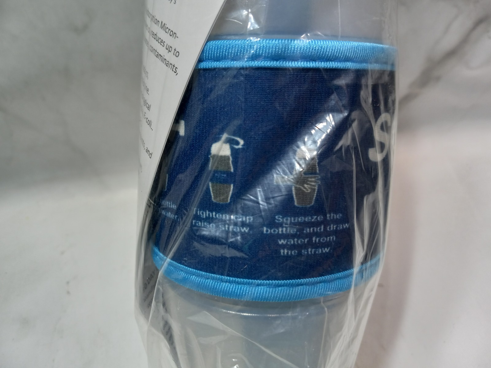 Seychelle Extreme 28 oz Flip Top Water Filter Bottle Radiological Ionic Micron
